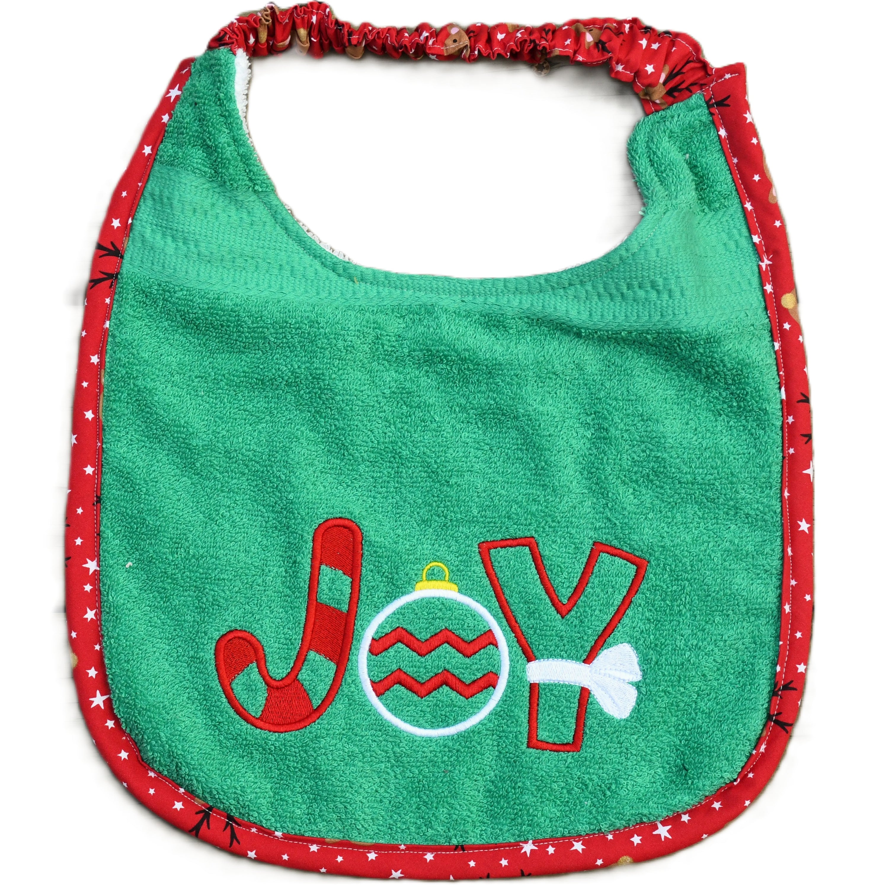 Joy, Drool Bib (white ball)