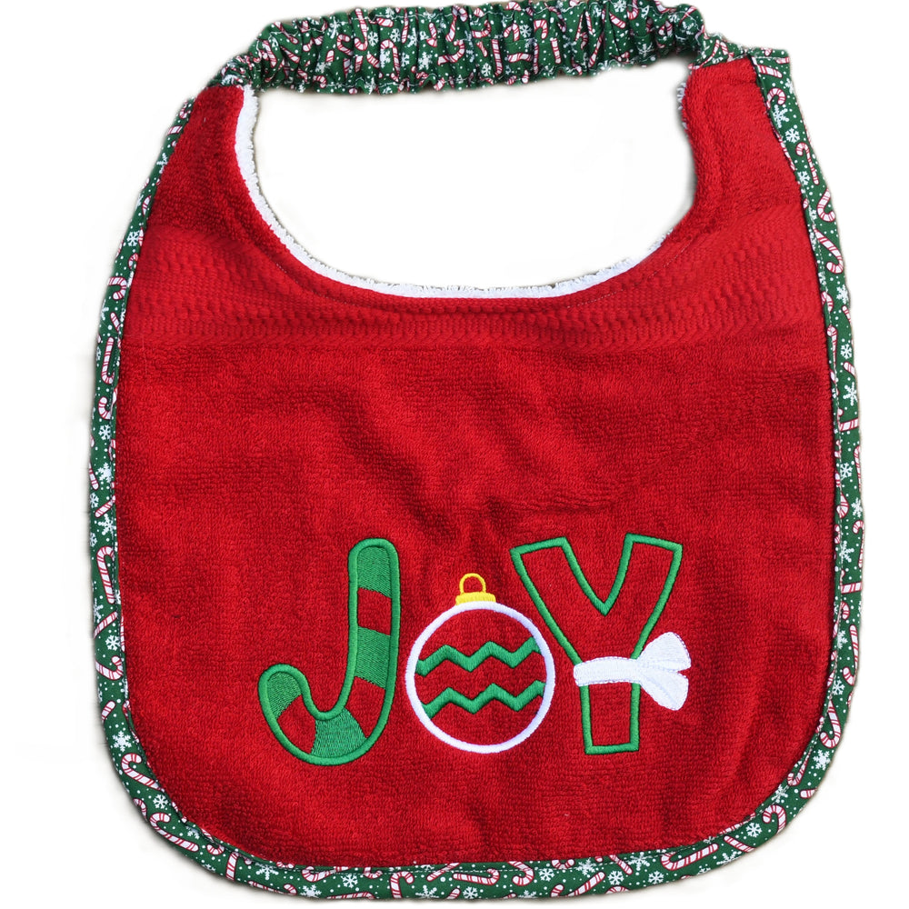 Joy, Drool Bib (white ball)