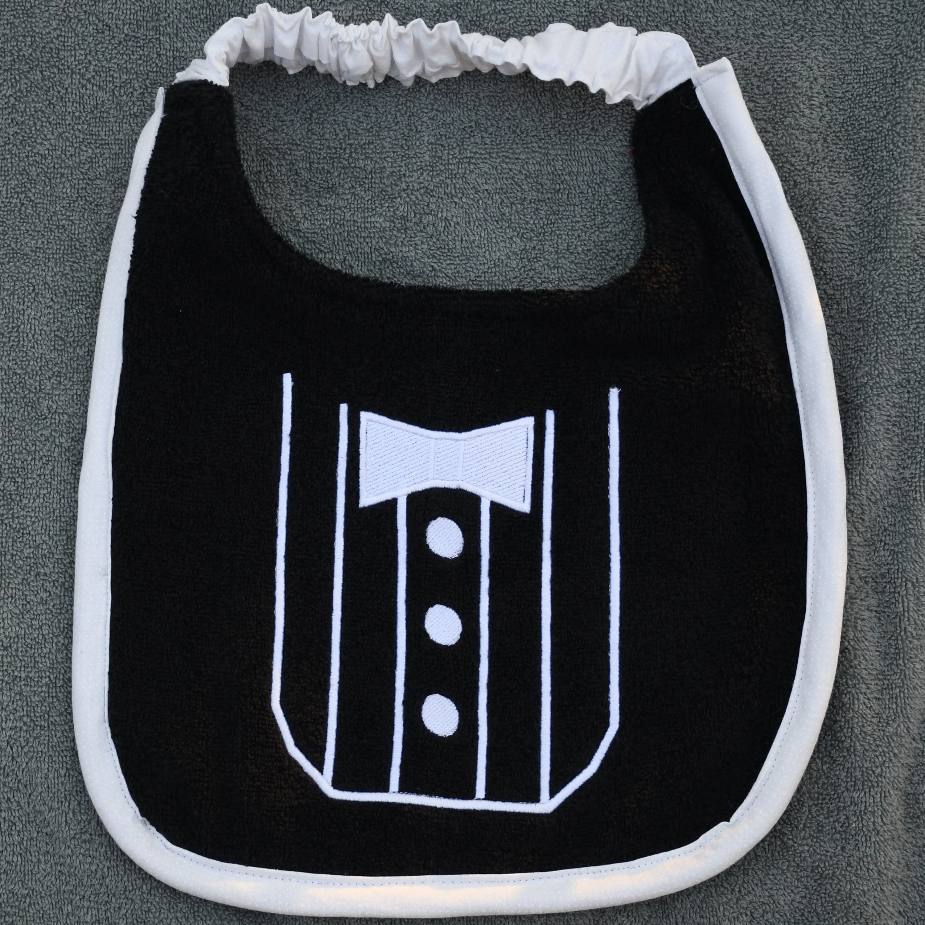 Tuxedo, Drool Bib
