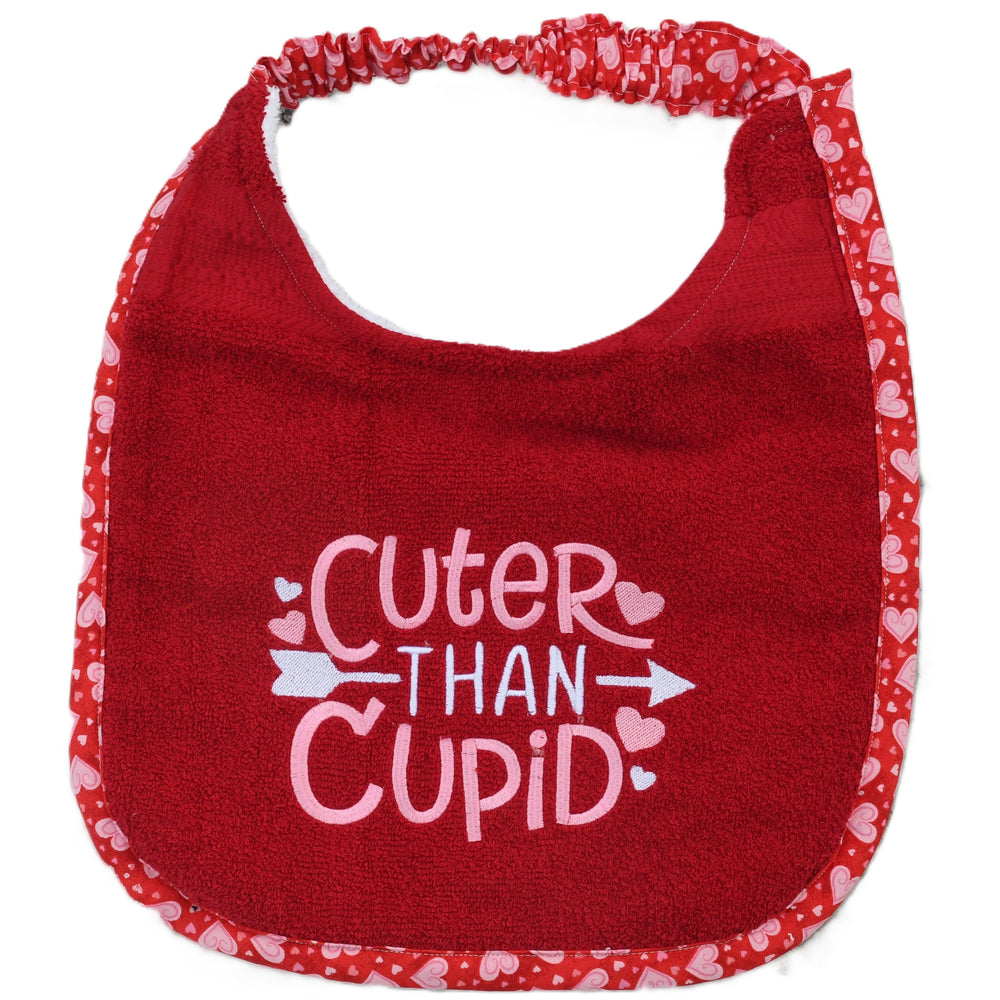 Cuter than Cupid, Drool Bib