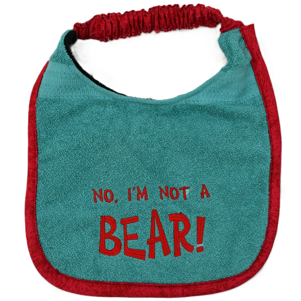 No, I'm not a BEAR!, Drool Bib
