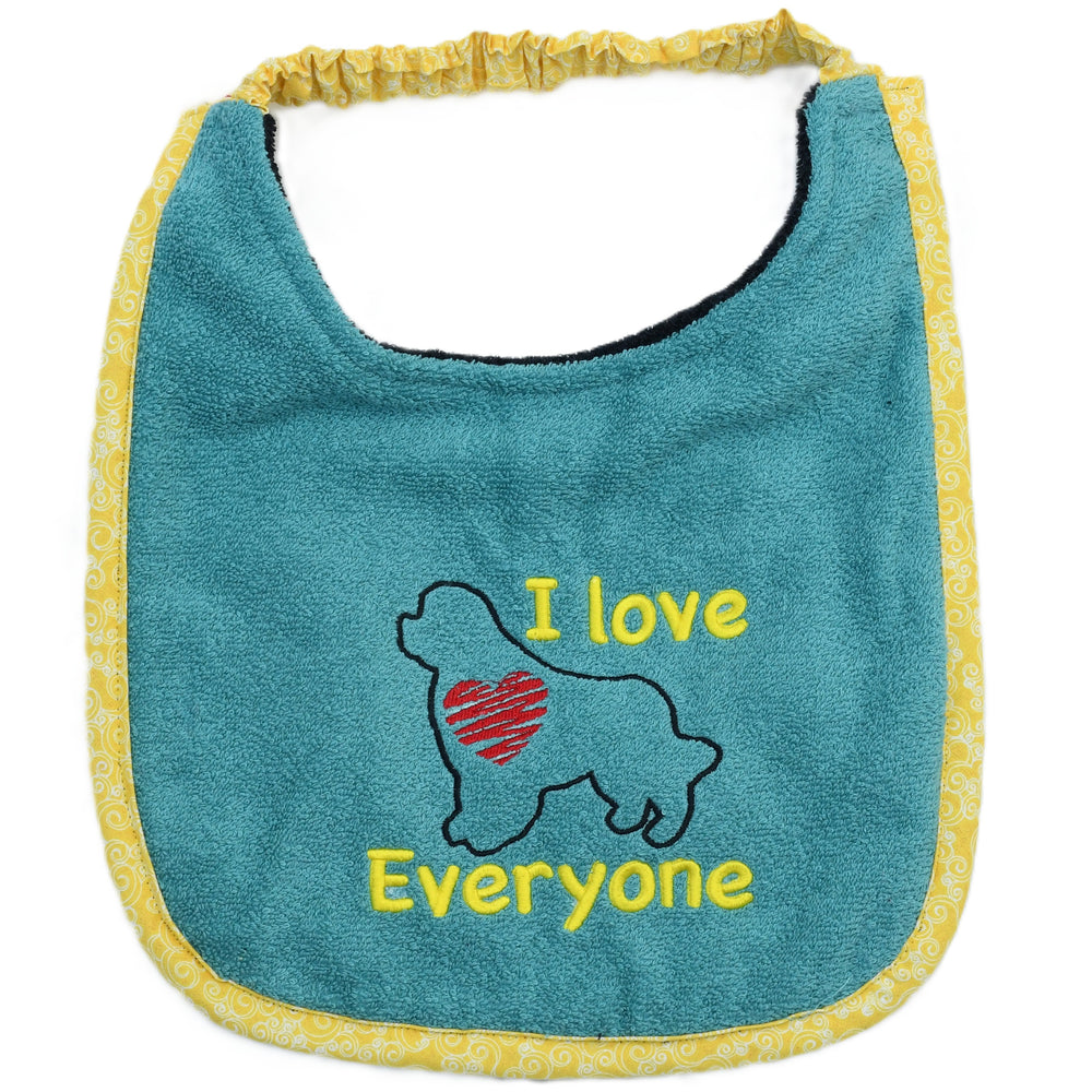 I love everyone, Drool Bib