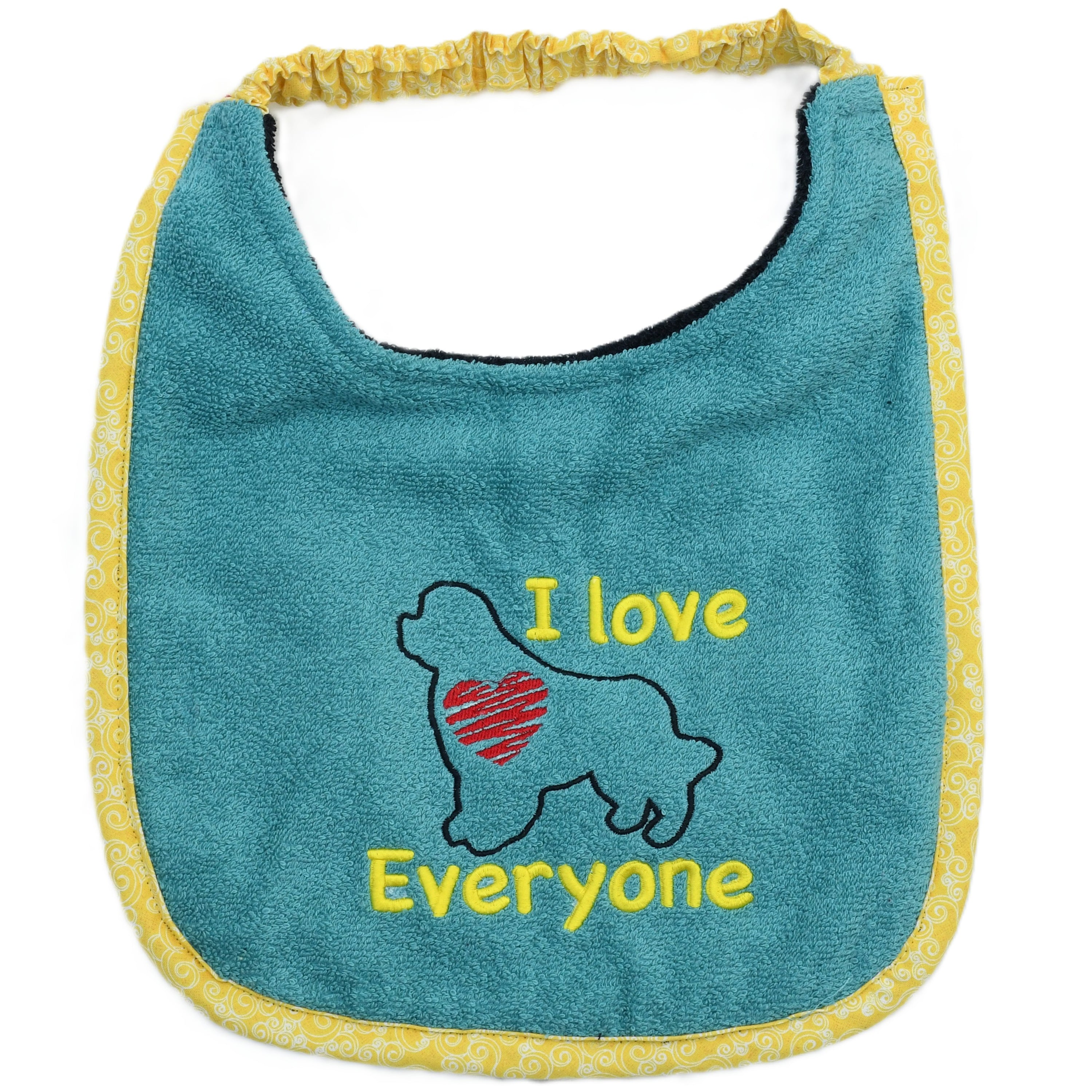 I love everyone, Drool Bib