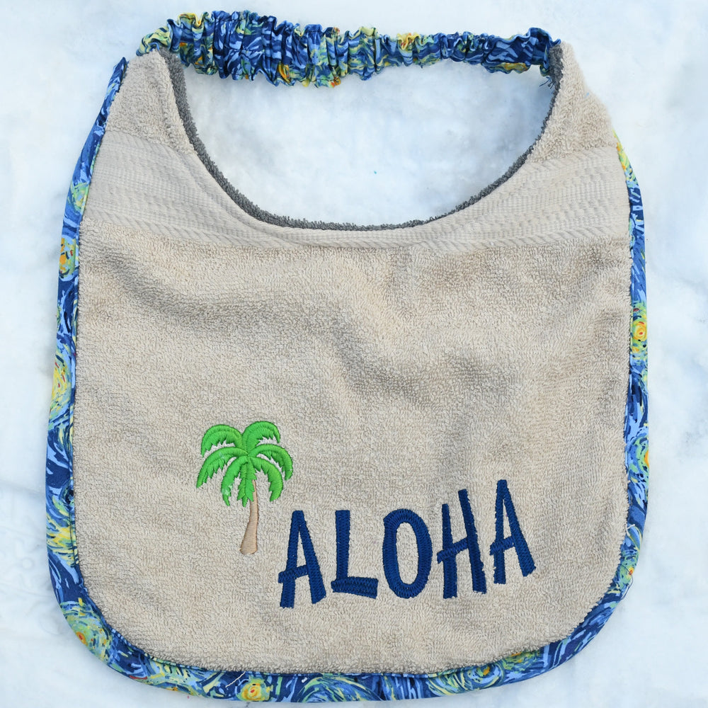 Aloha, Drool Bib