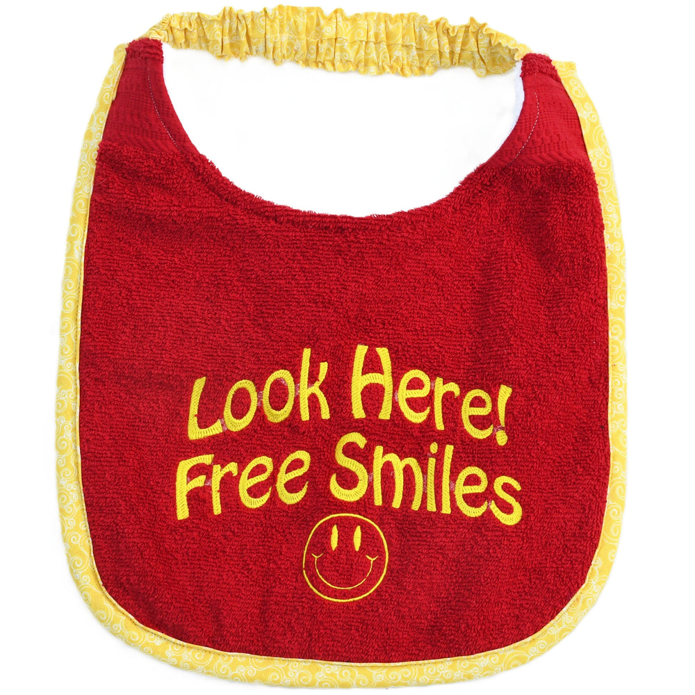 Free Smiles, Drool Bib
