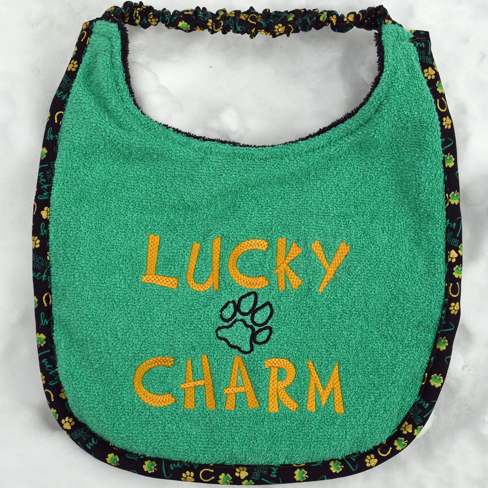 Lucky Charm, Drool Bib