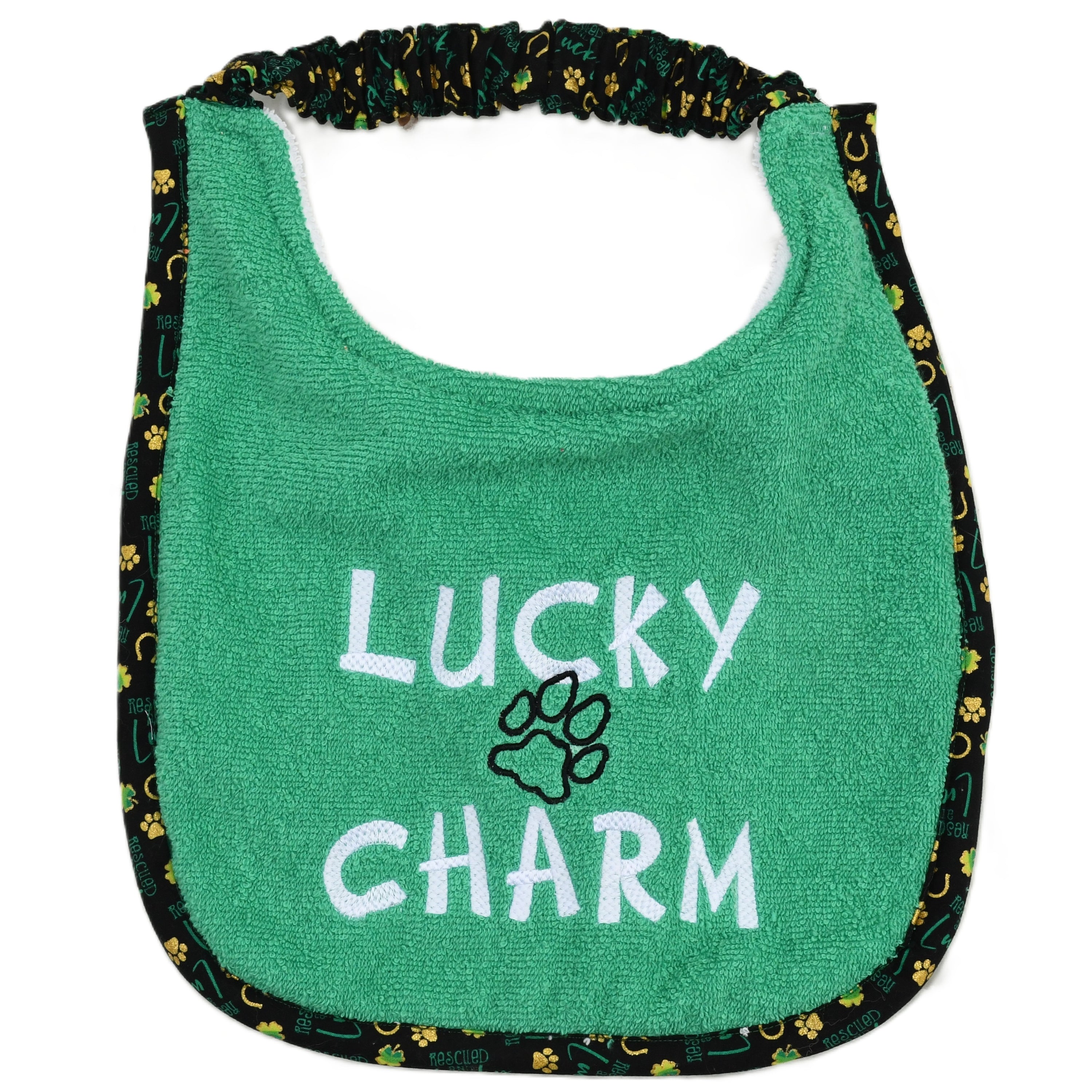 Lucky Charm, Drool Bib