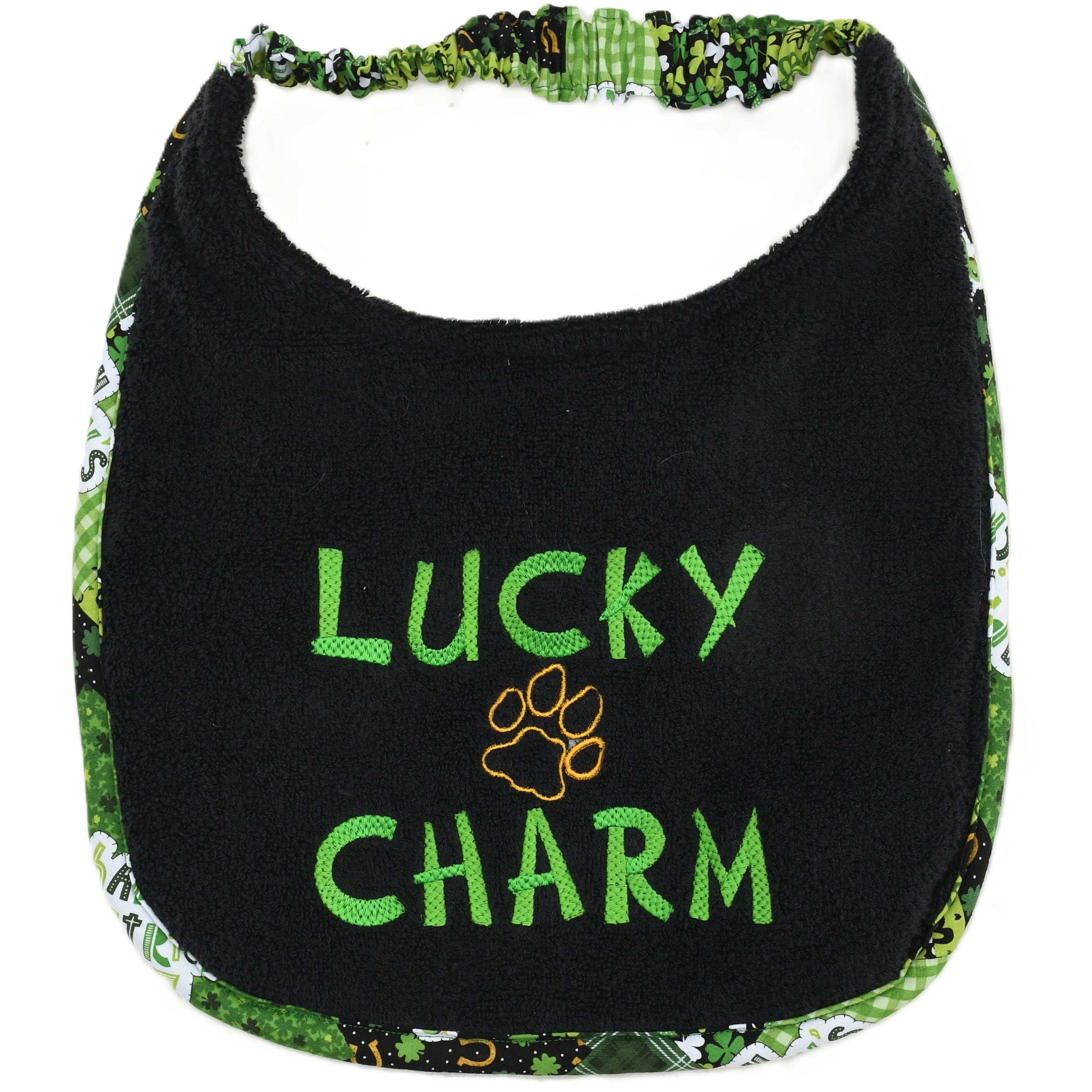 Lucky Charm, Drool Bib