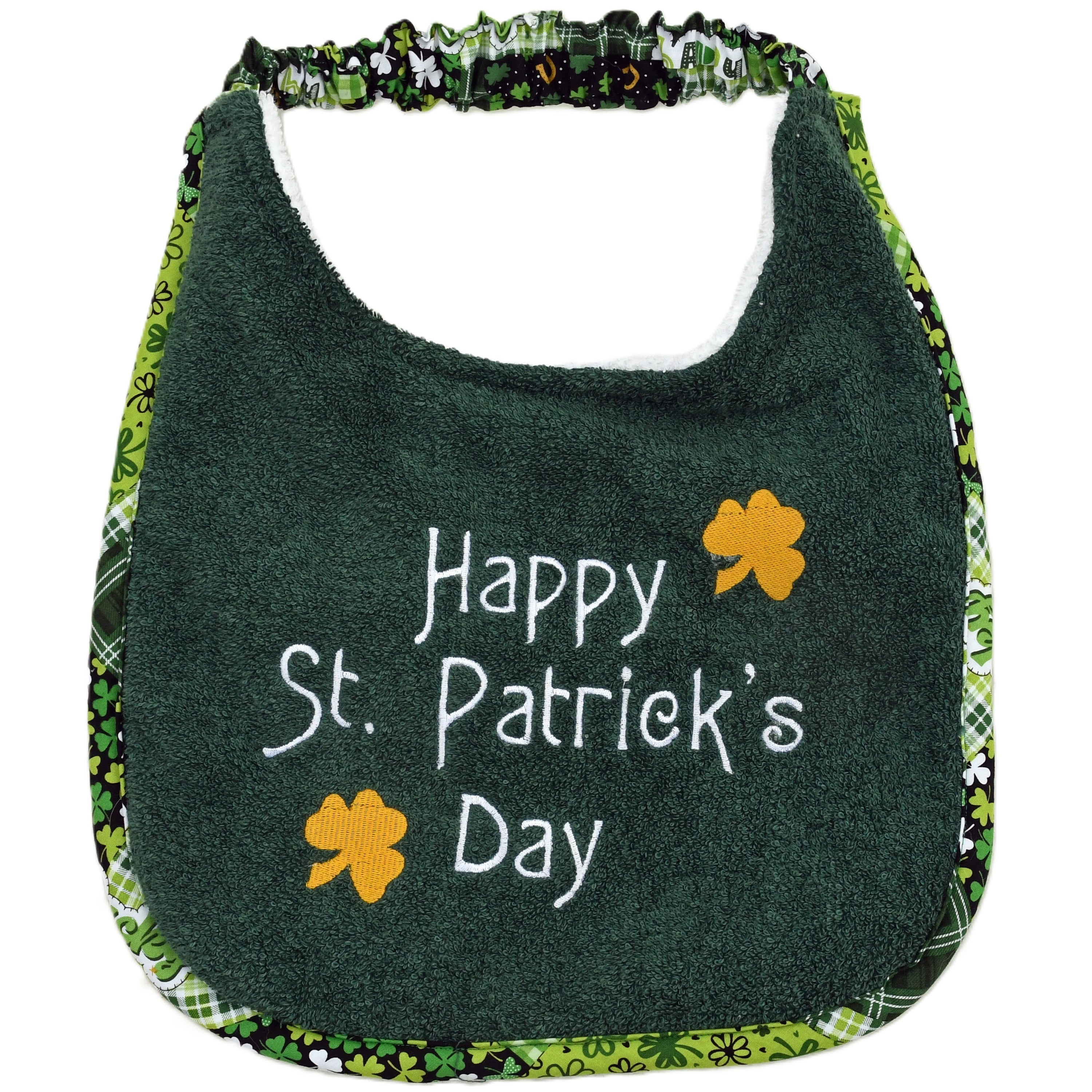 Happy St. Patrick's Day, Drool Bib