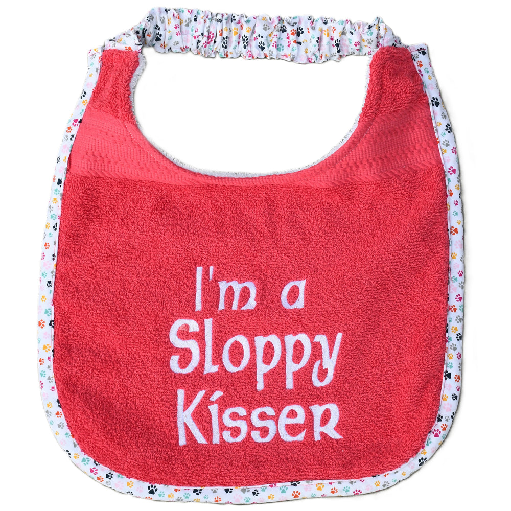 I'm a sloppy kisser, Drool Bib