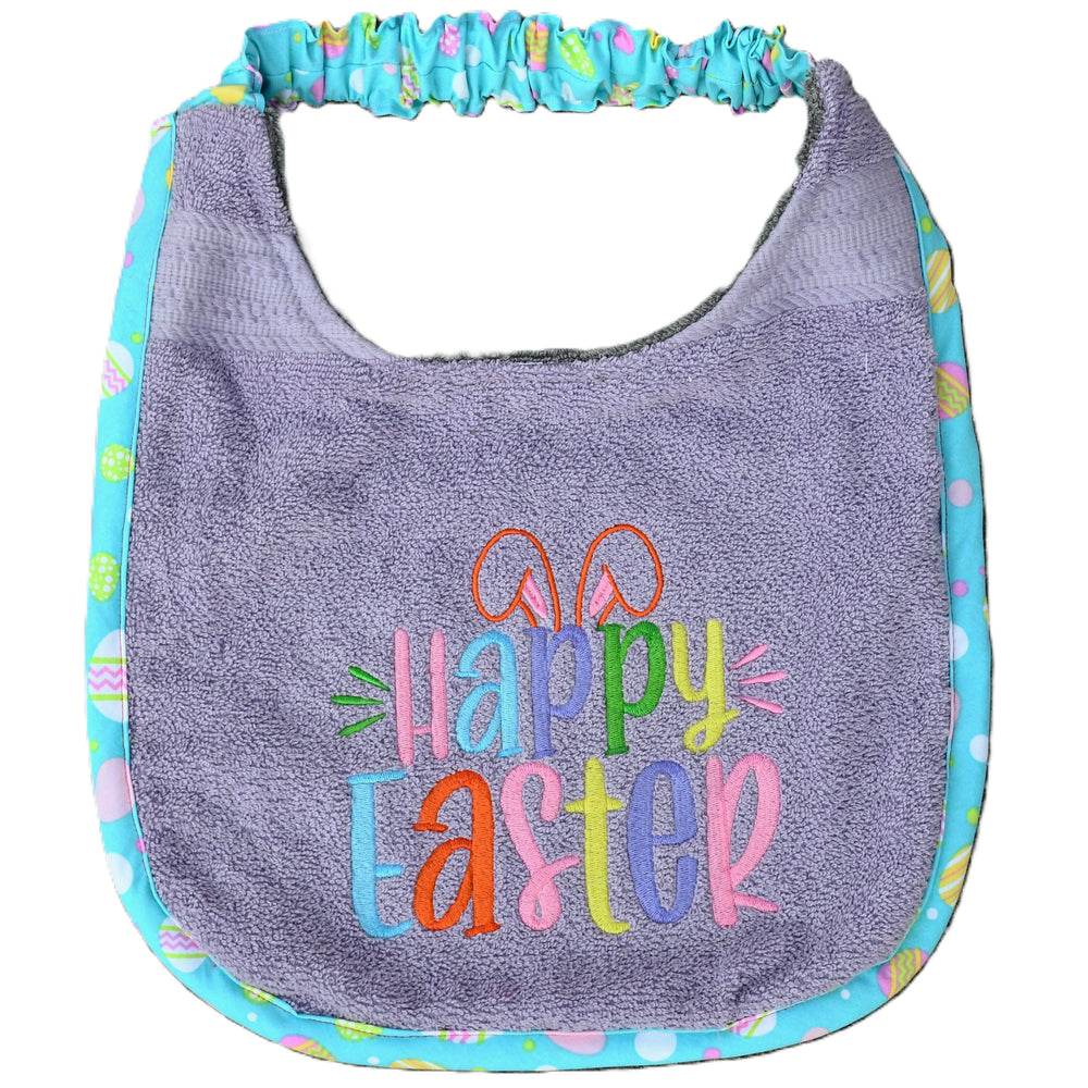 Happy Easter, Drool Bib