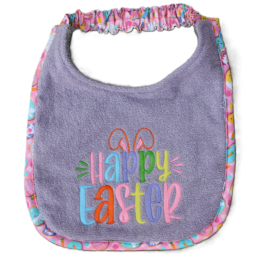 Happy Easter, Drool Bib
