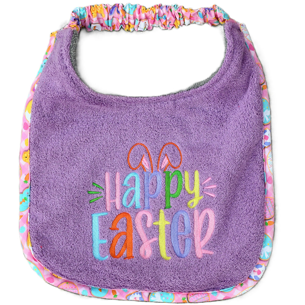 Happy Easter, Drool Bib