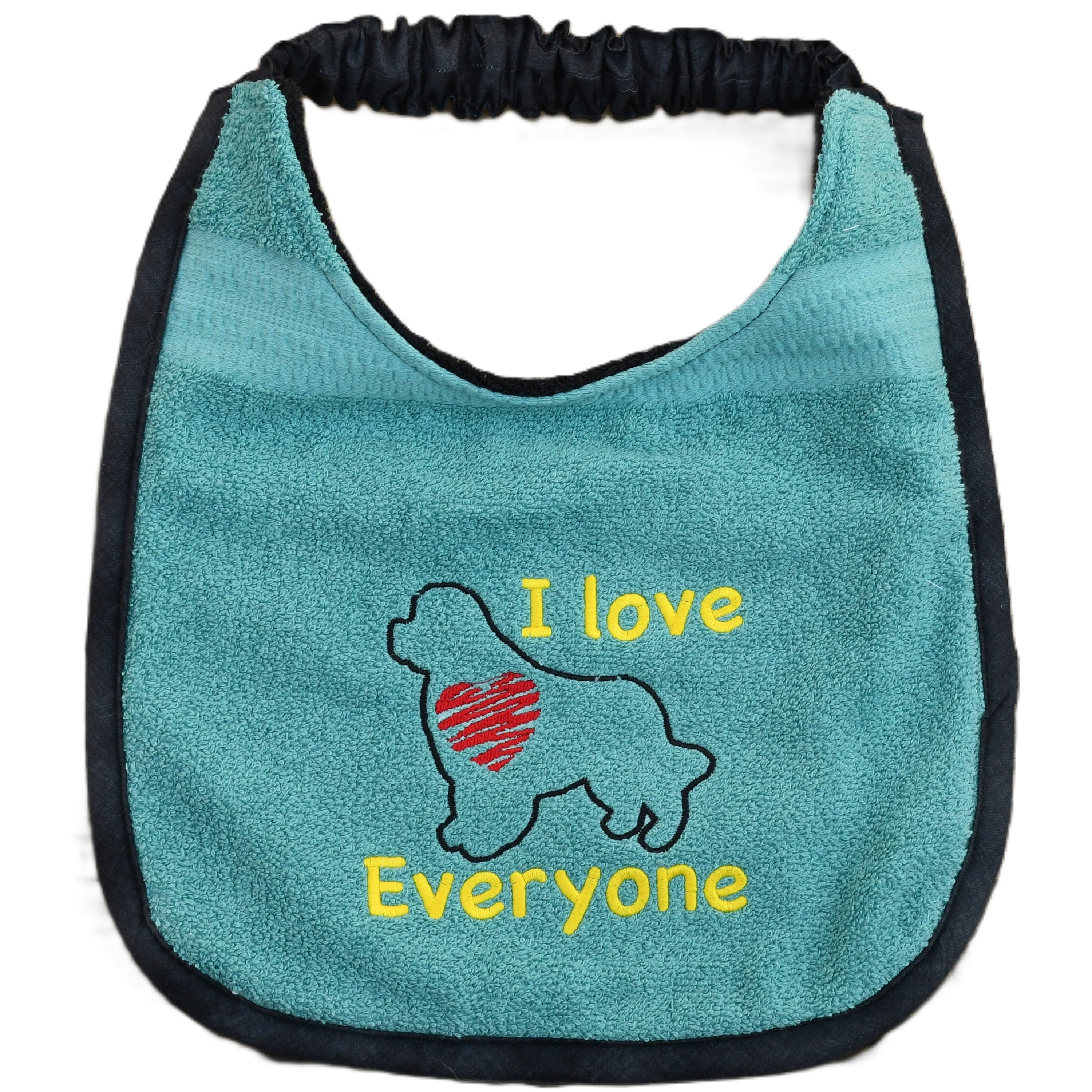 I love everyone, Drool Bib