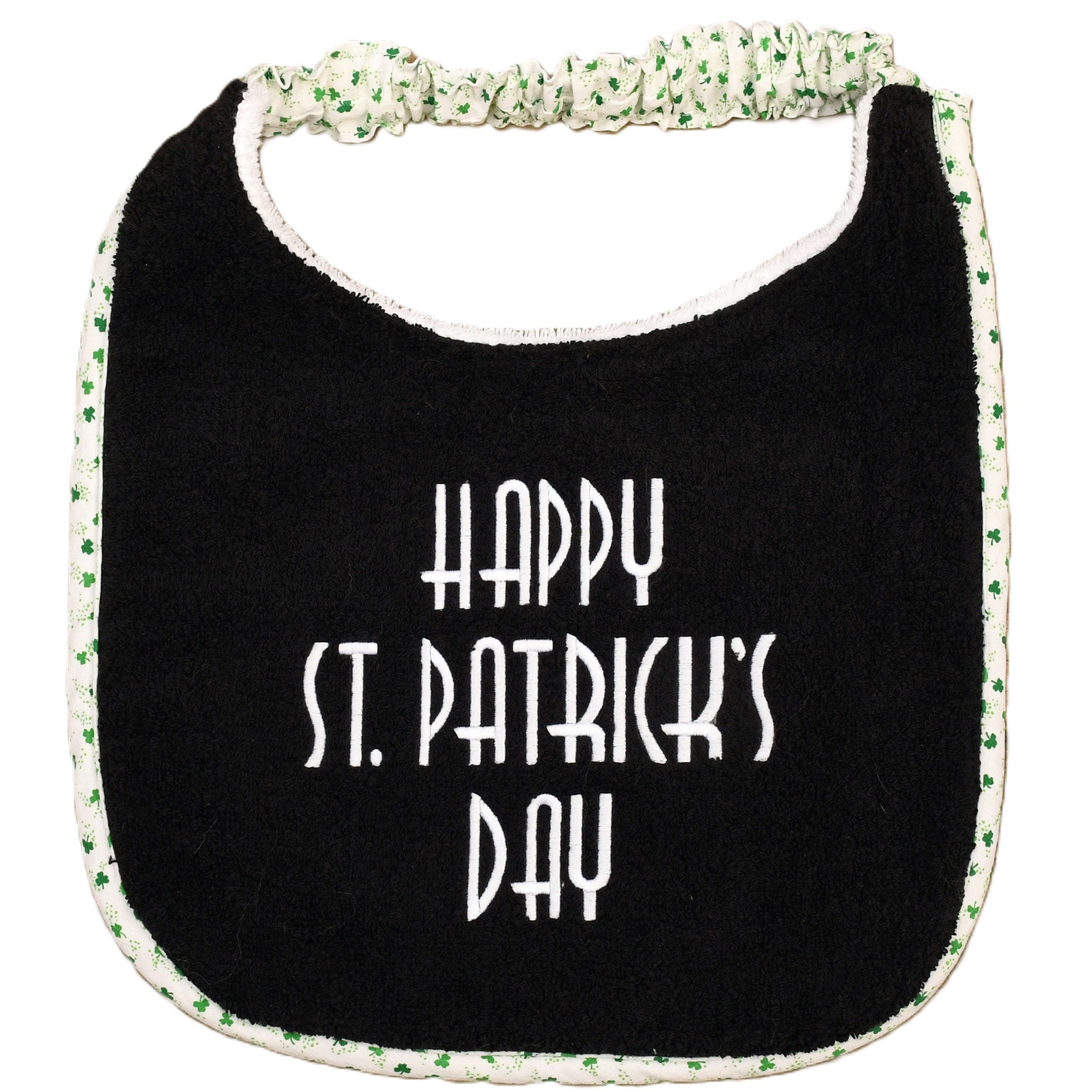 Happy St. Patrick's Day, Drool Bib