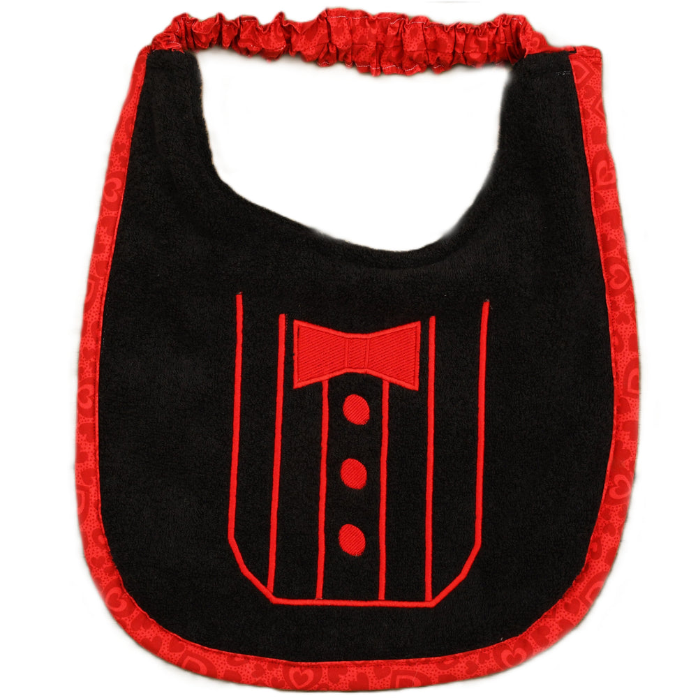 Tuxedo, Drool Bib