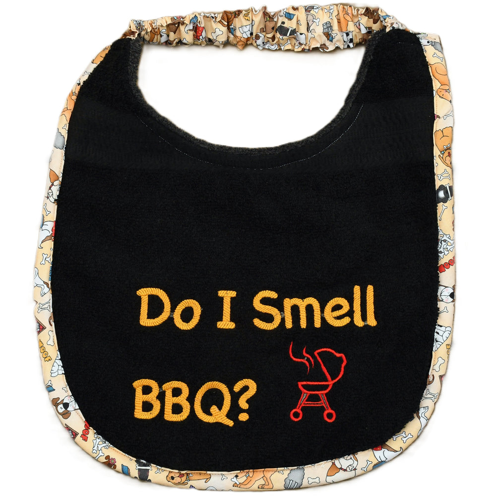 Do I smell BBQ?, Drool Bib