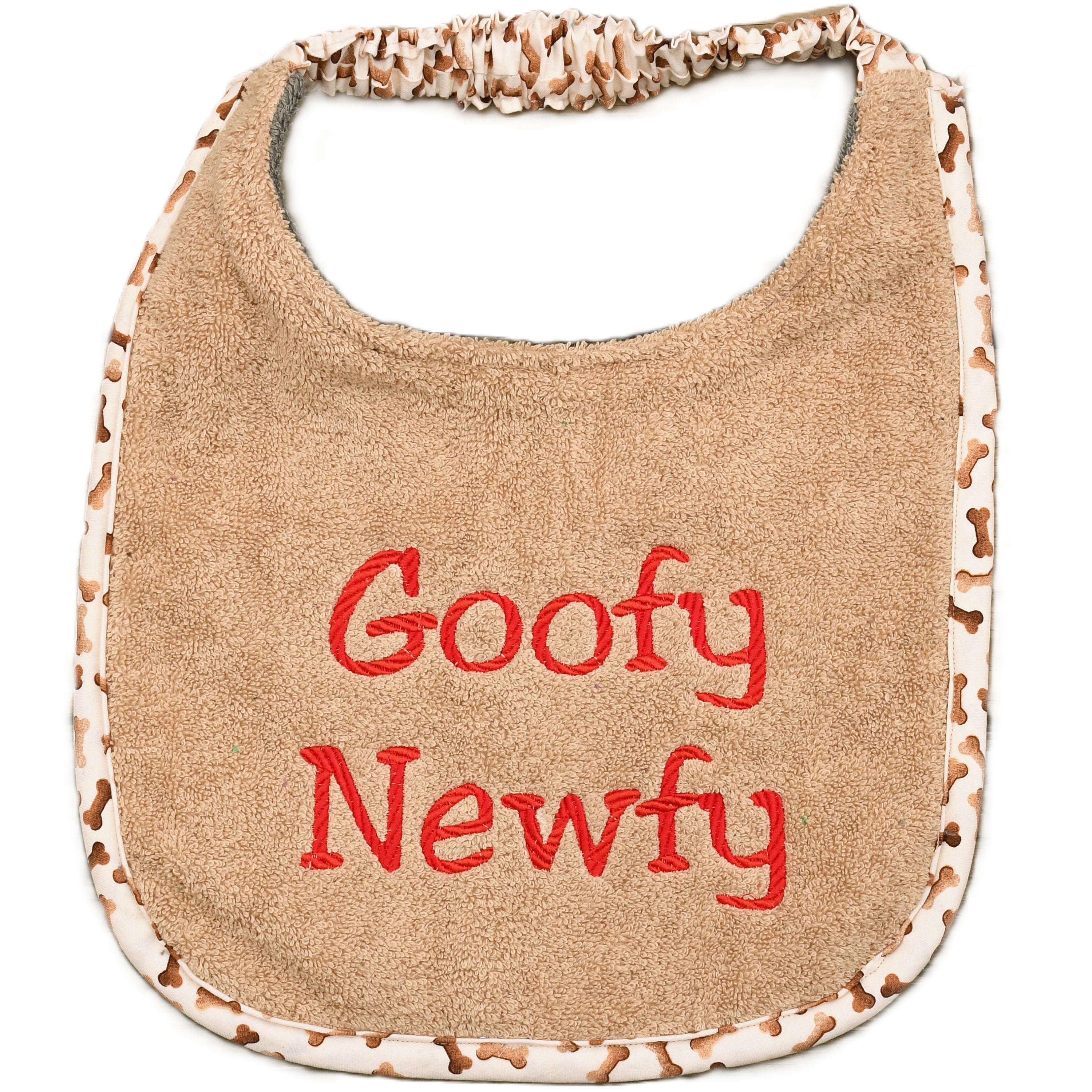 Goofy Newfy, Drool Bib