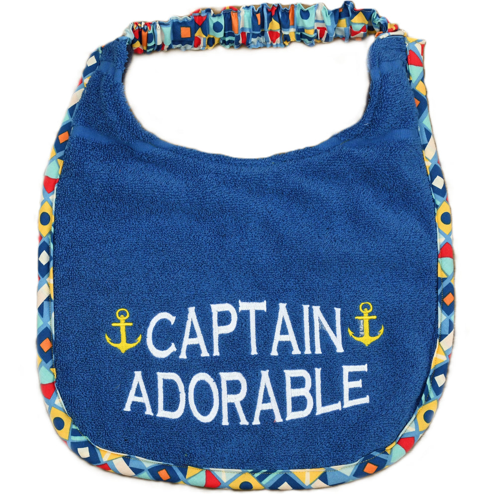 Captain Adorable, Drool Bib