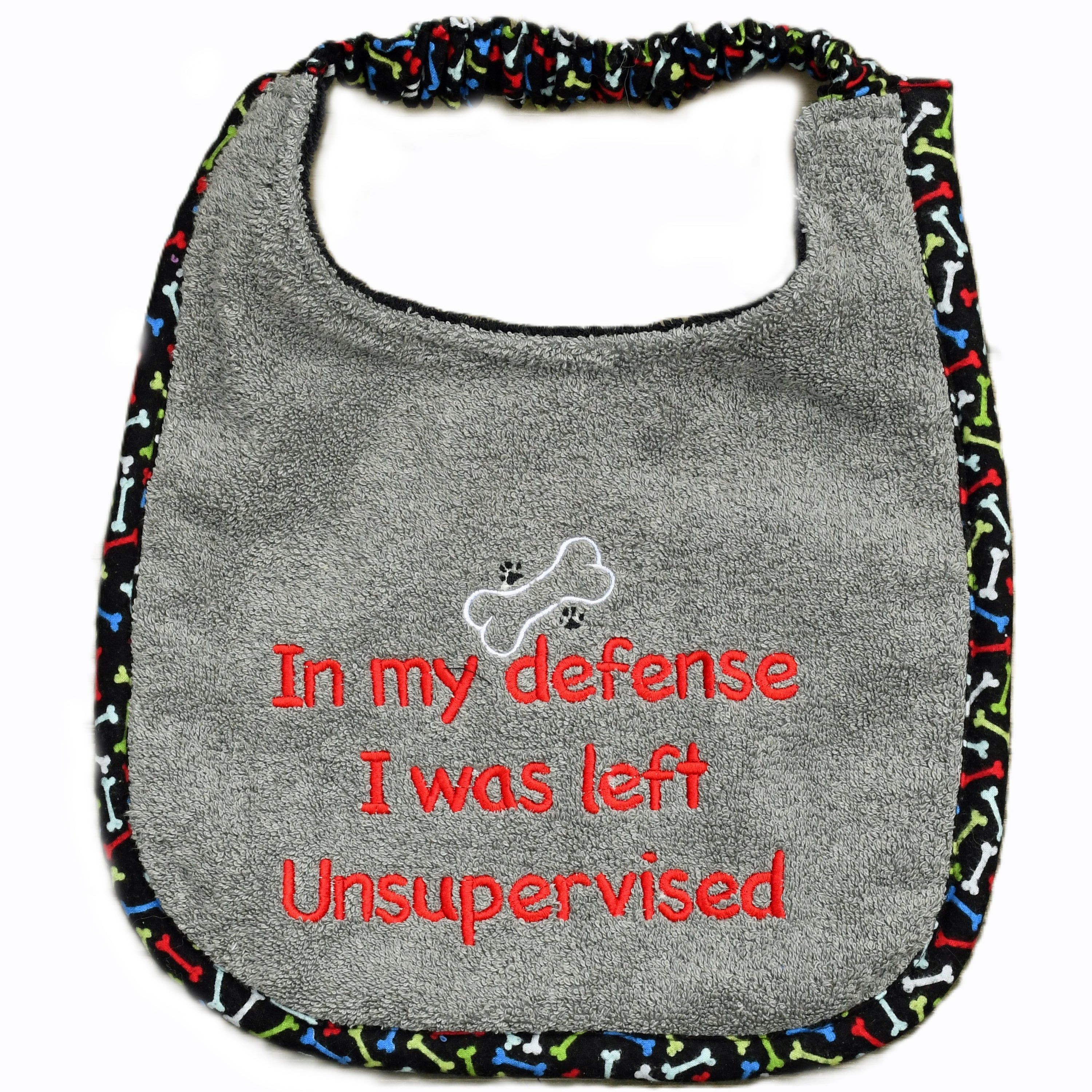 In my Defense..., Drool Bib