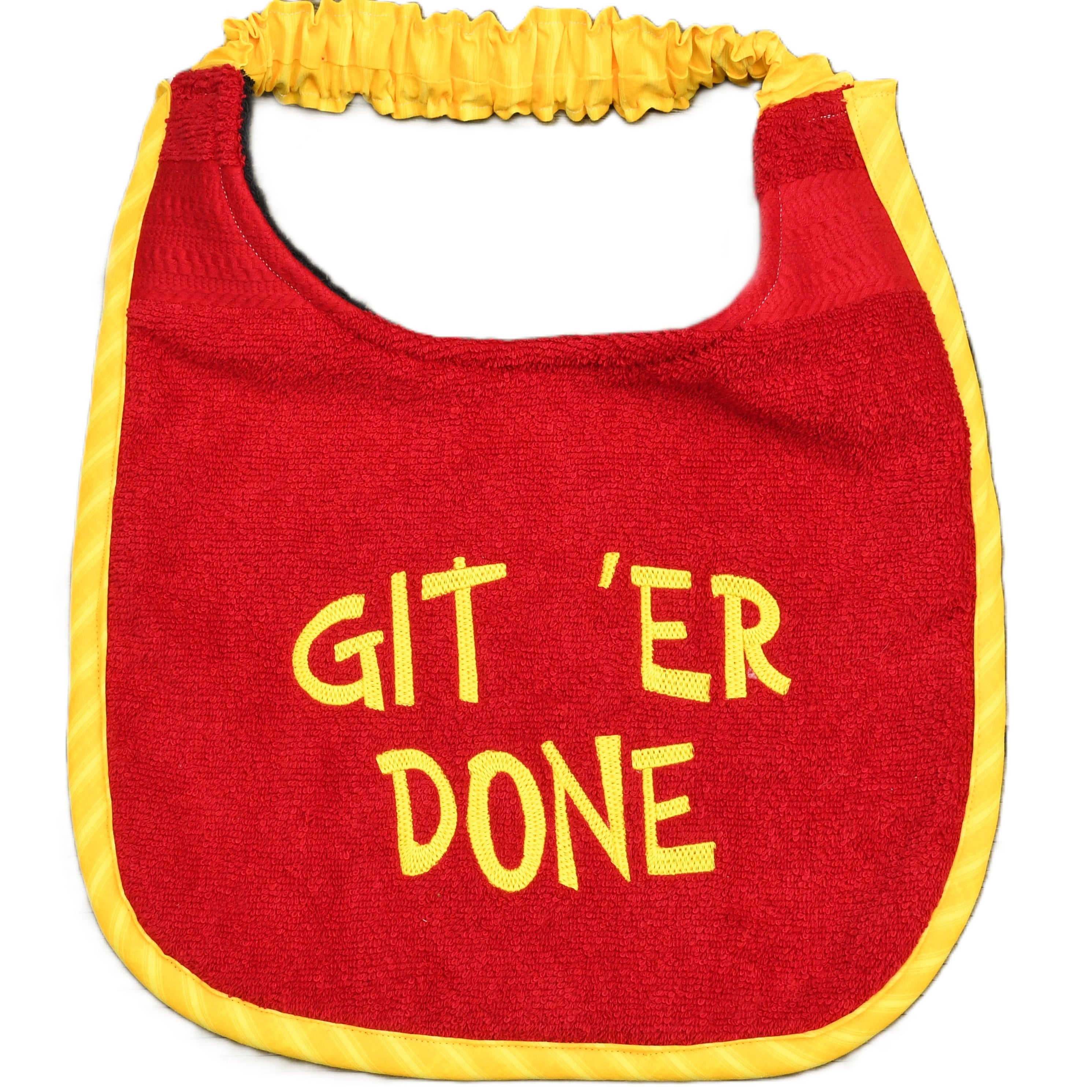 Git Er Done, Drool Bib