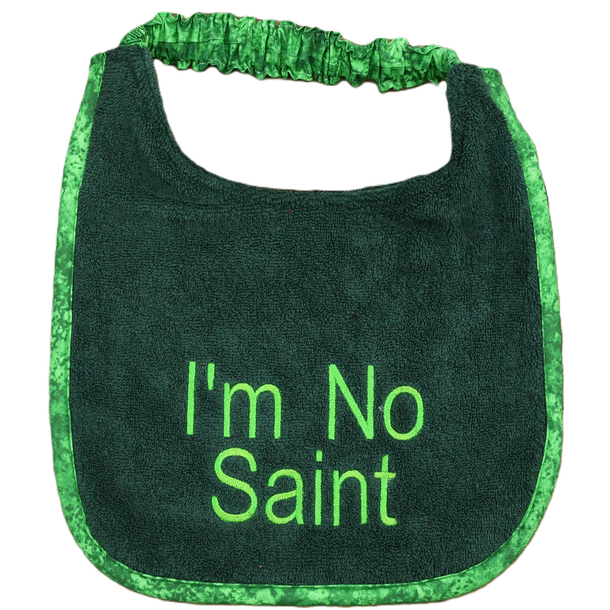 I'm no saint, Drool Bib