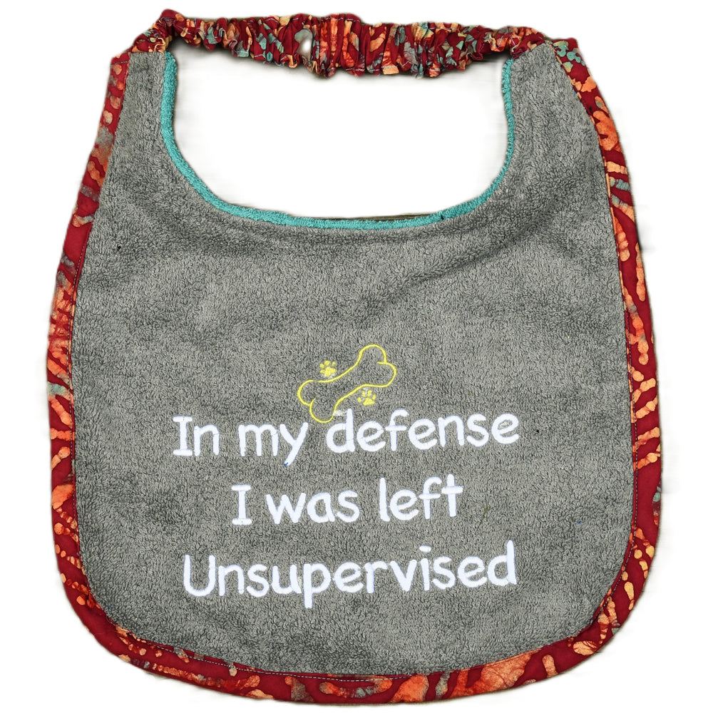 In my defense..., Drool Bib