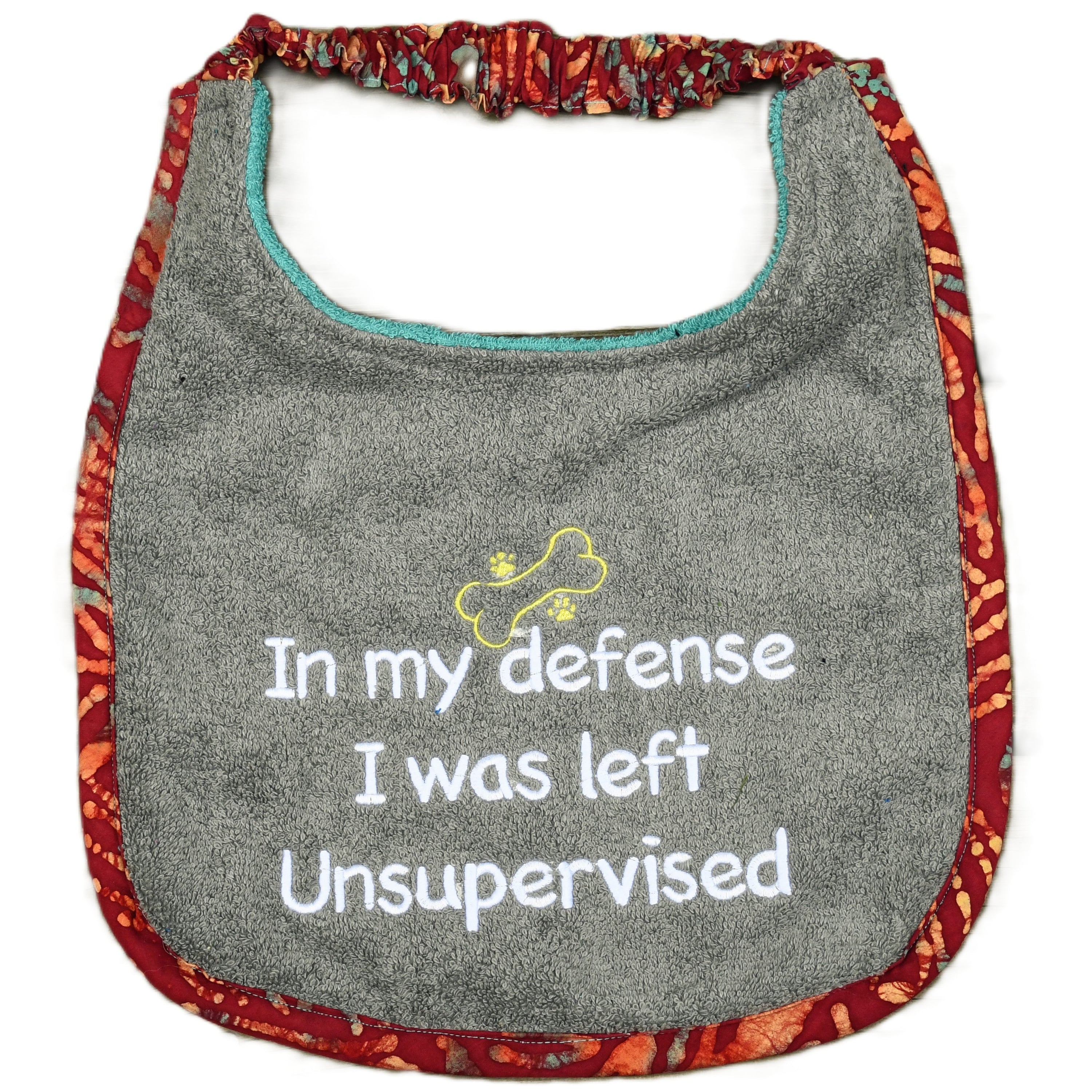 In my defense..., Drool Bib