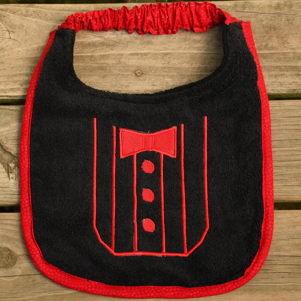 Tuxedo, Drool Bib