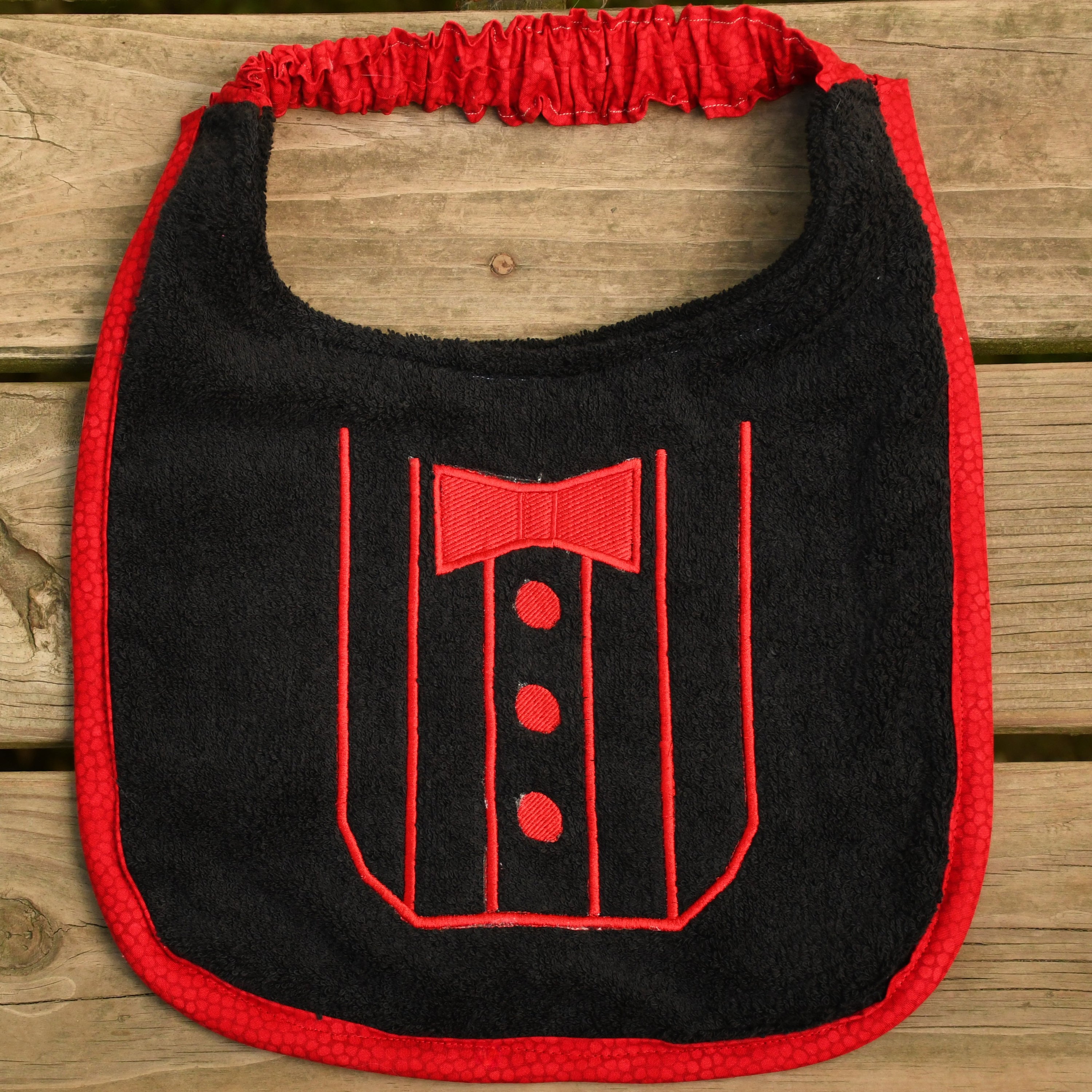 Tuxedo, Drool Bib