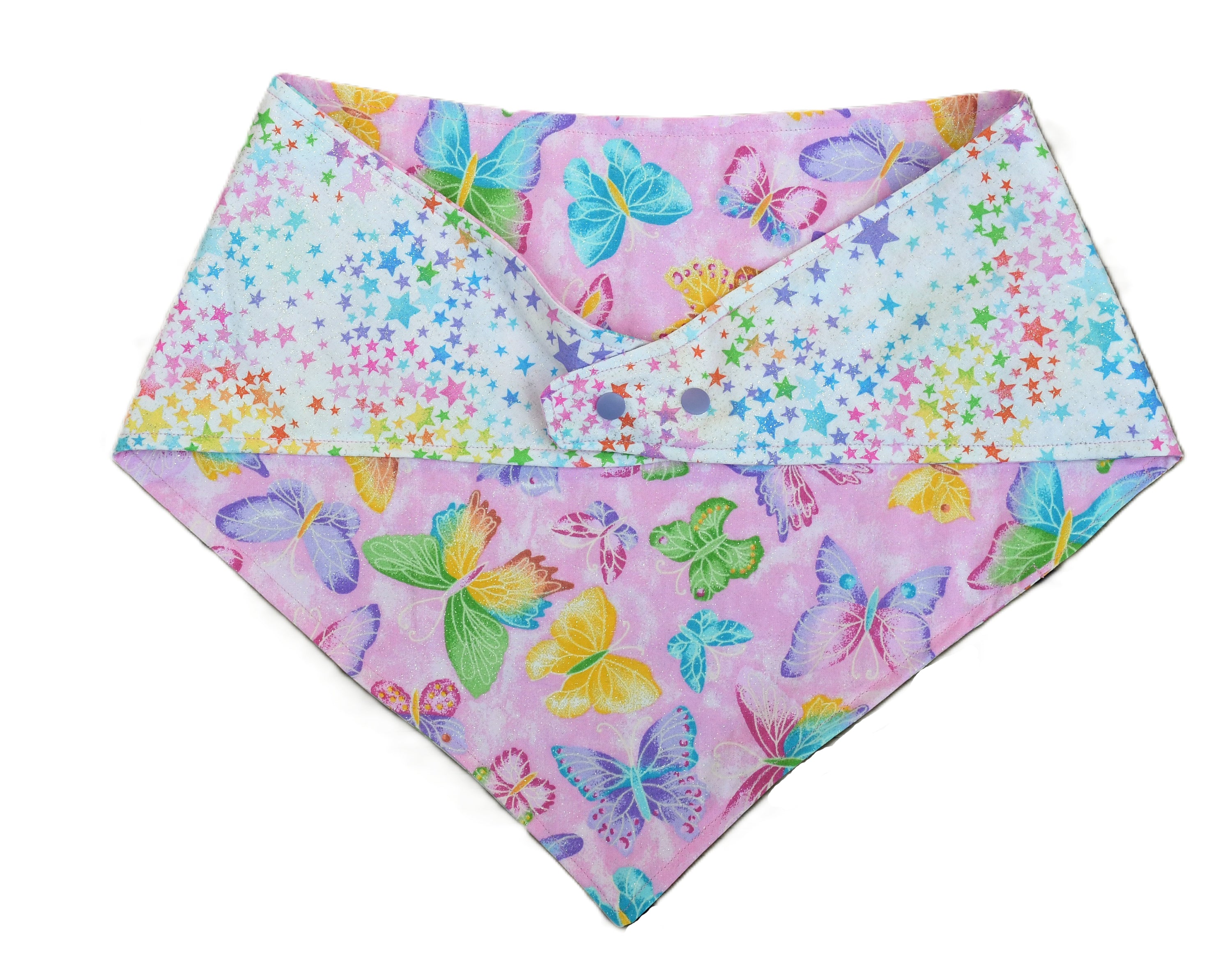 2 sided, adjustable quick snap bandana 2XL