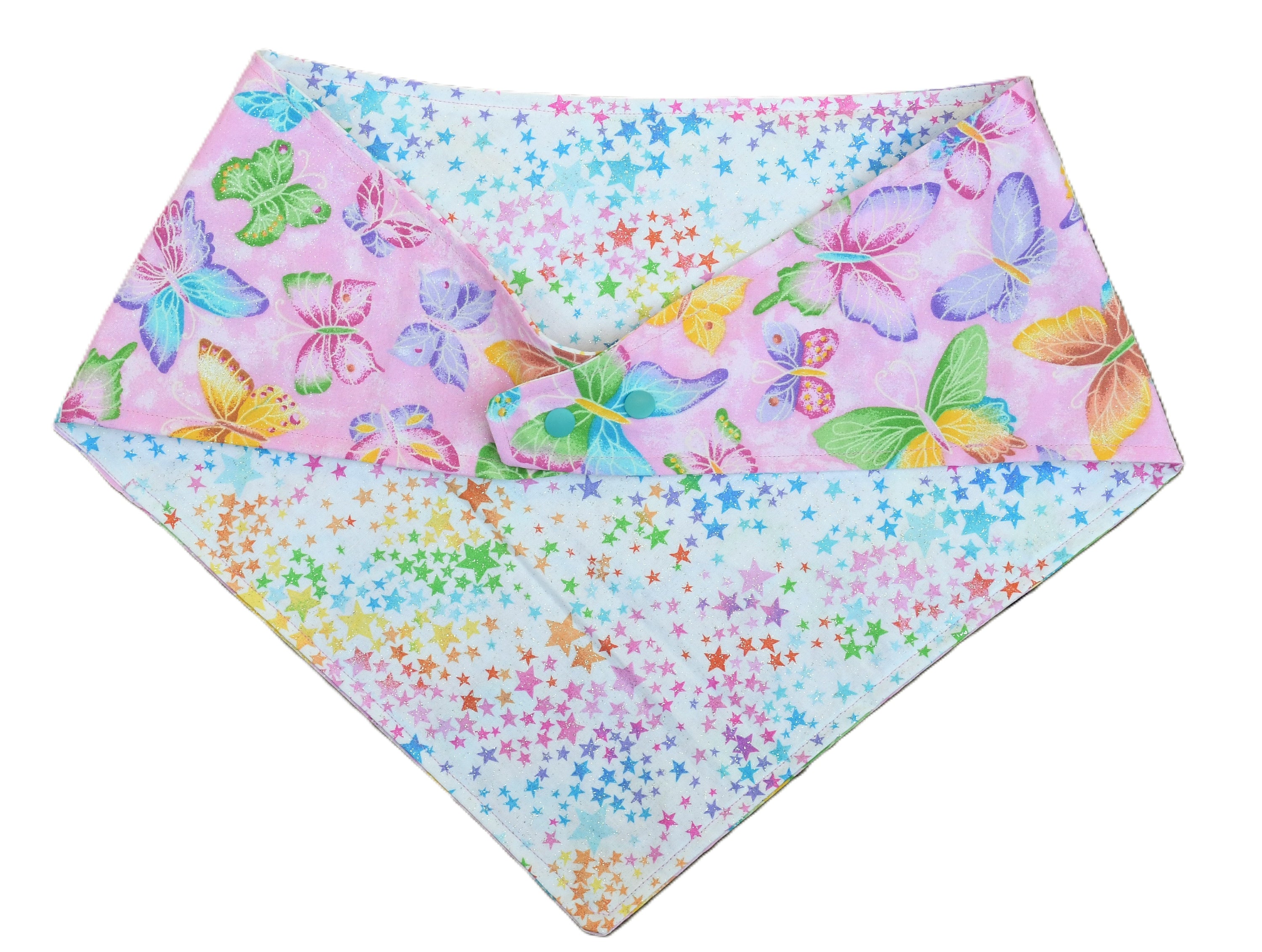 2 sided, adjustable quick snap bandana 2XL