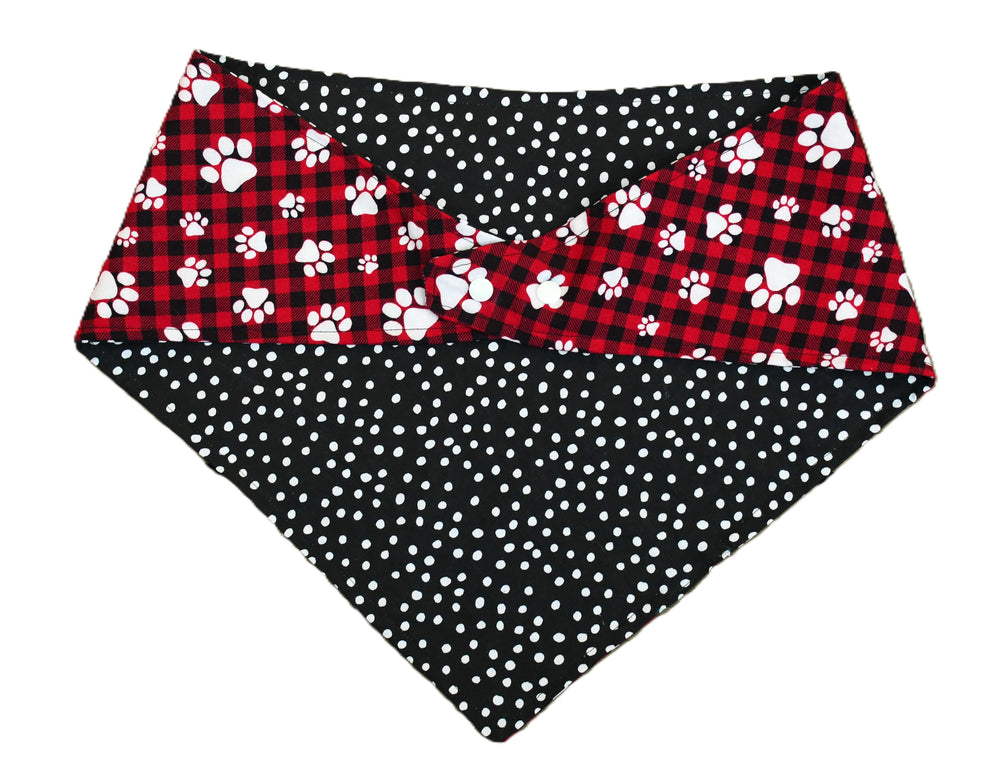 2 sided, adjustable quick snap bandana 2XL
