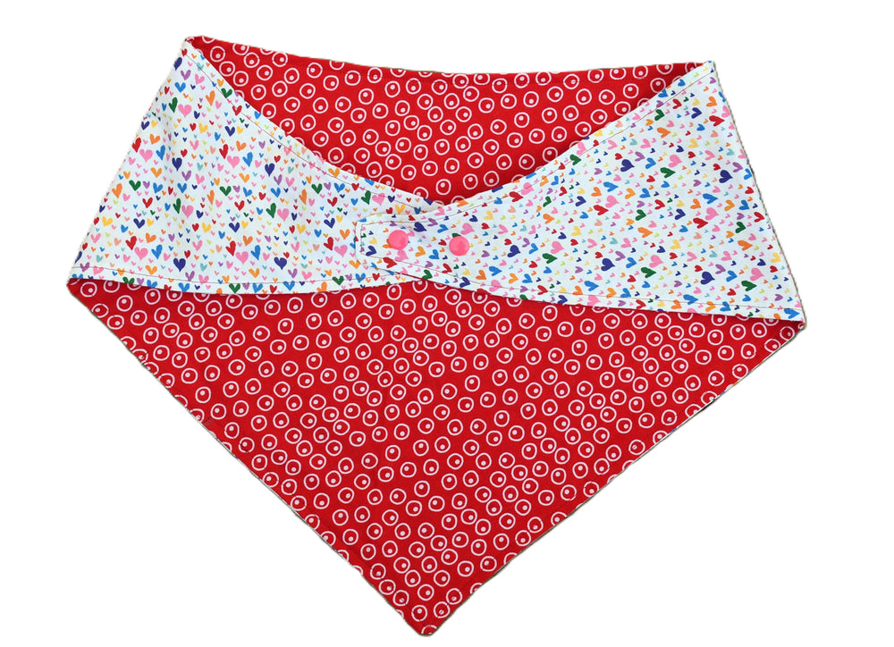 2 sided, adjustable quick snap bandana 2XL