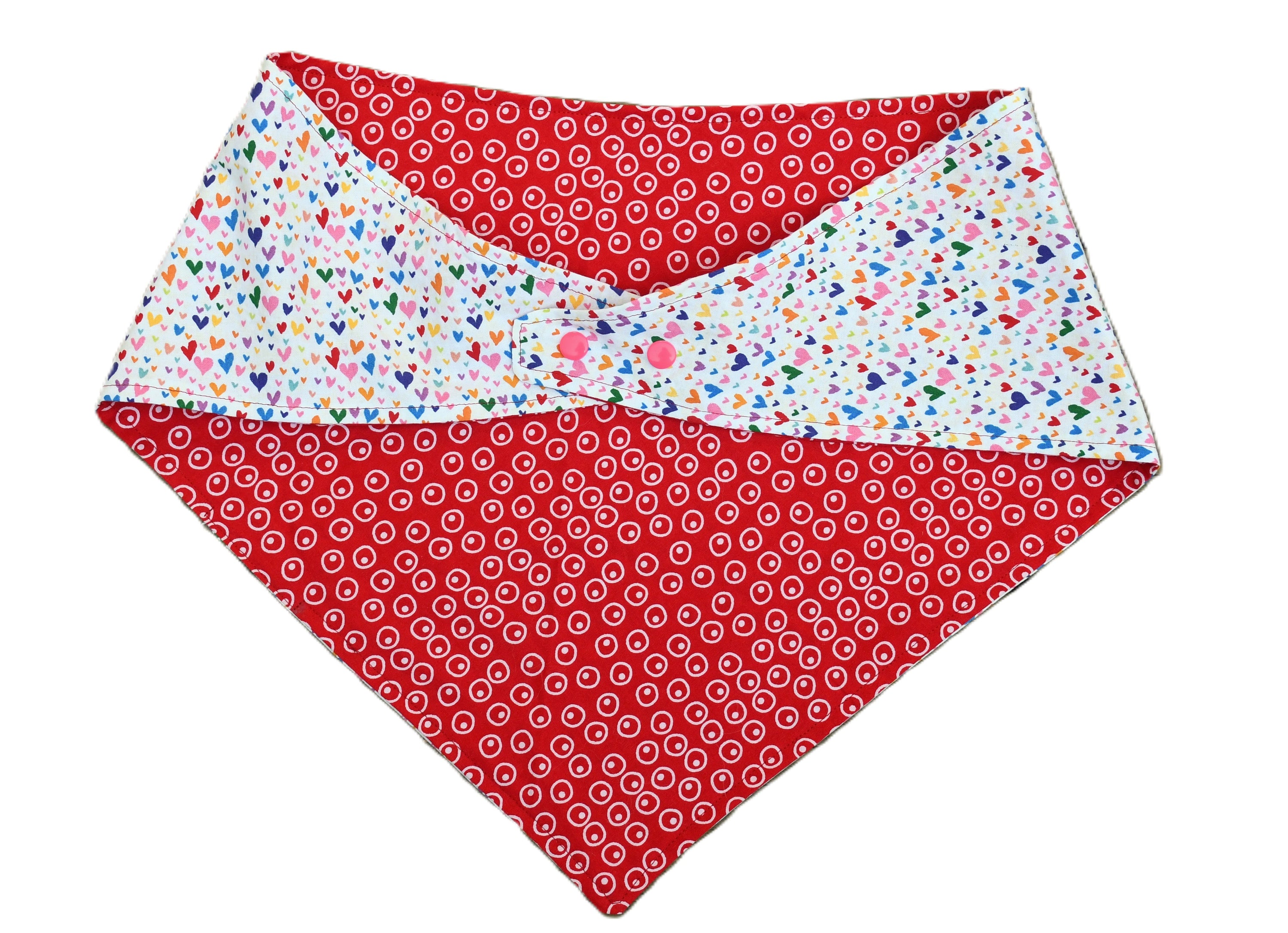 2 sided, adjustable quick snap bandana 2XL