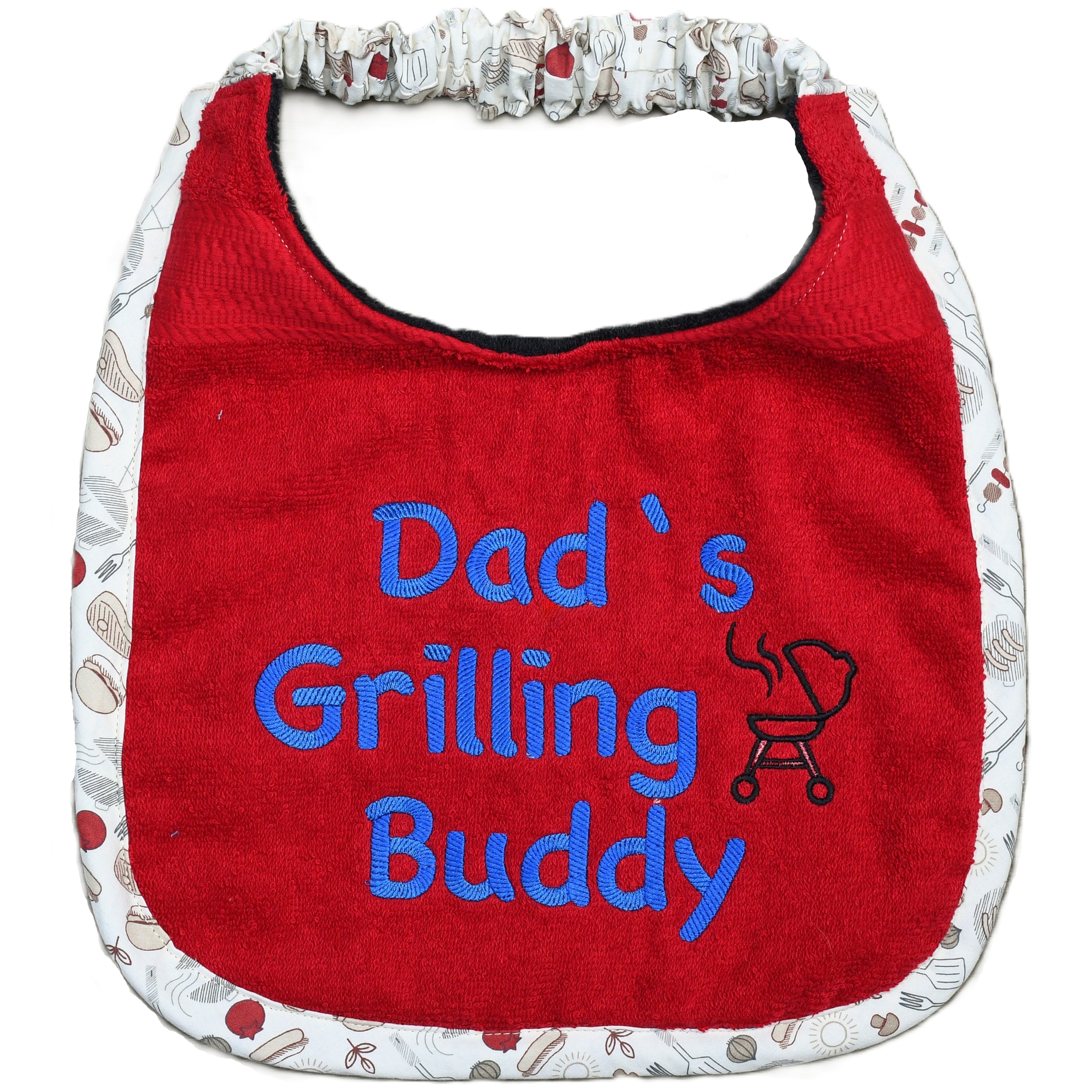 Dad's Grilling Buddy, Drool Bib