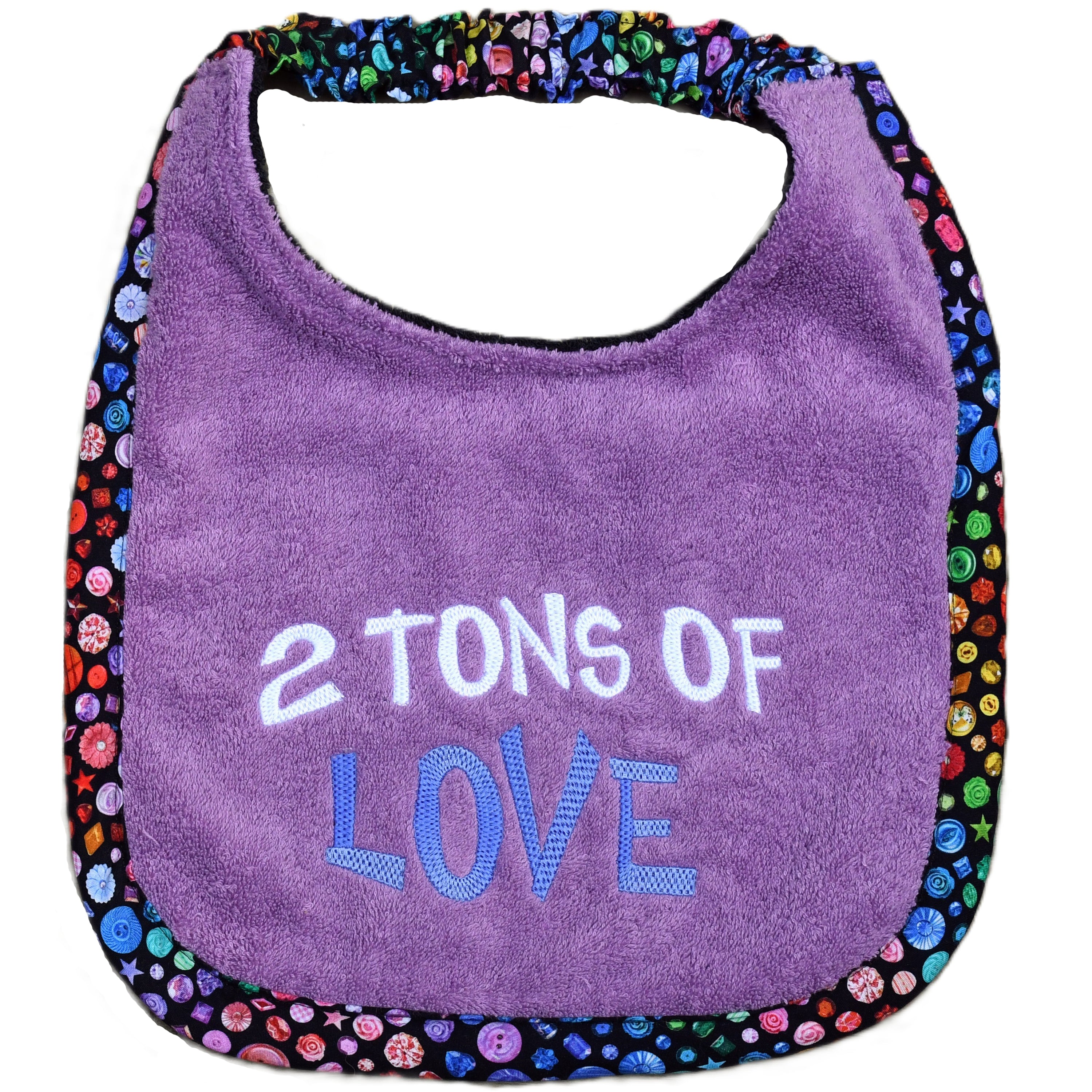 2 tons of love, Drool Bib