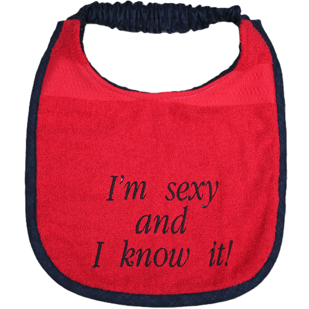 I'm sexy and I know it, Drool Bib