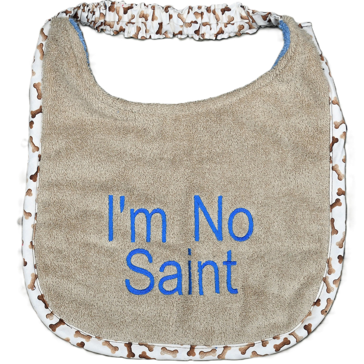 I'm no saint, Drool Bib