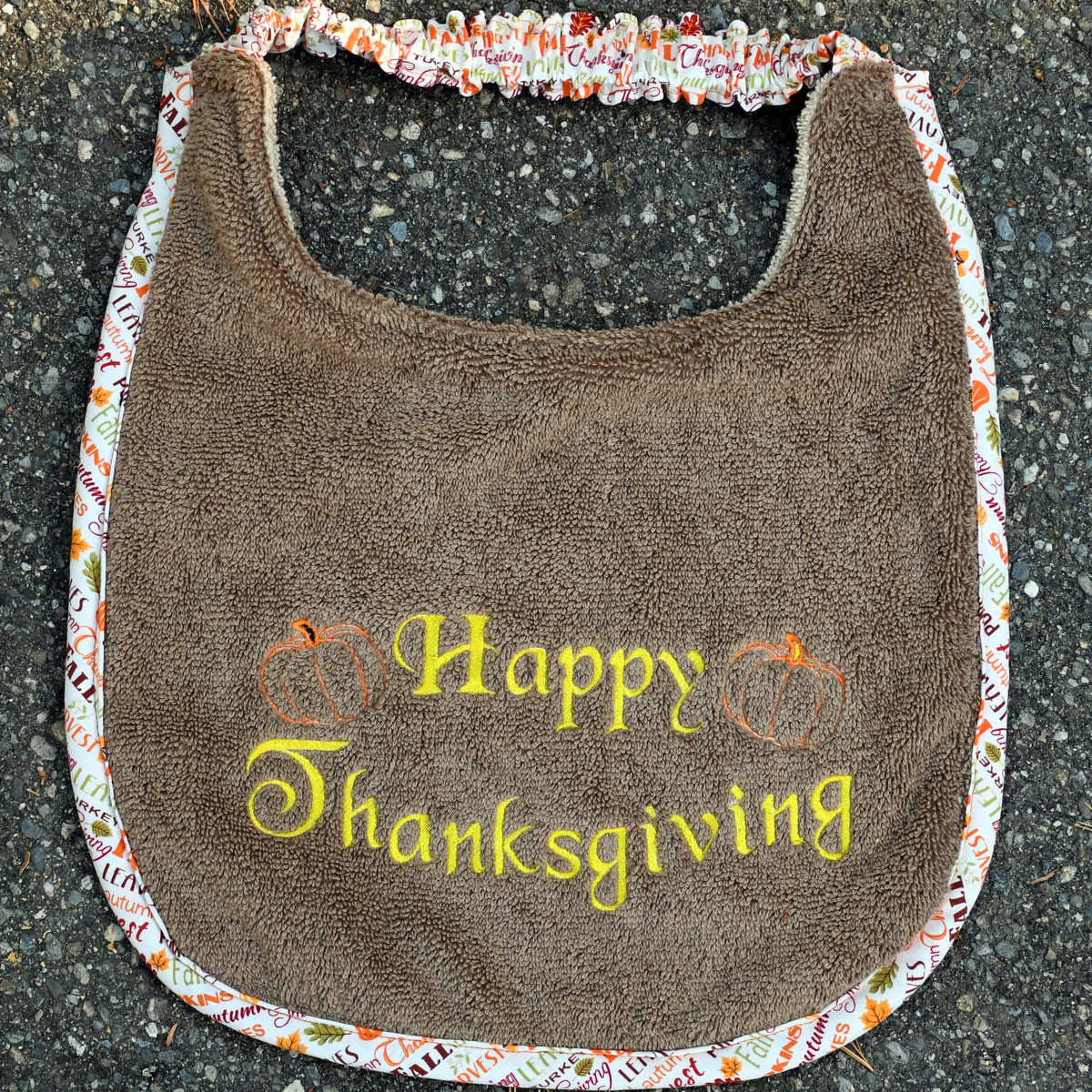 Happy Thanksgiving, Drool Bib