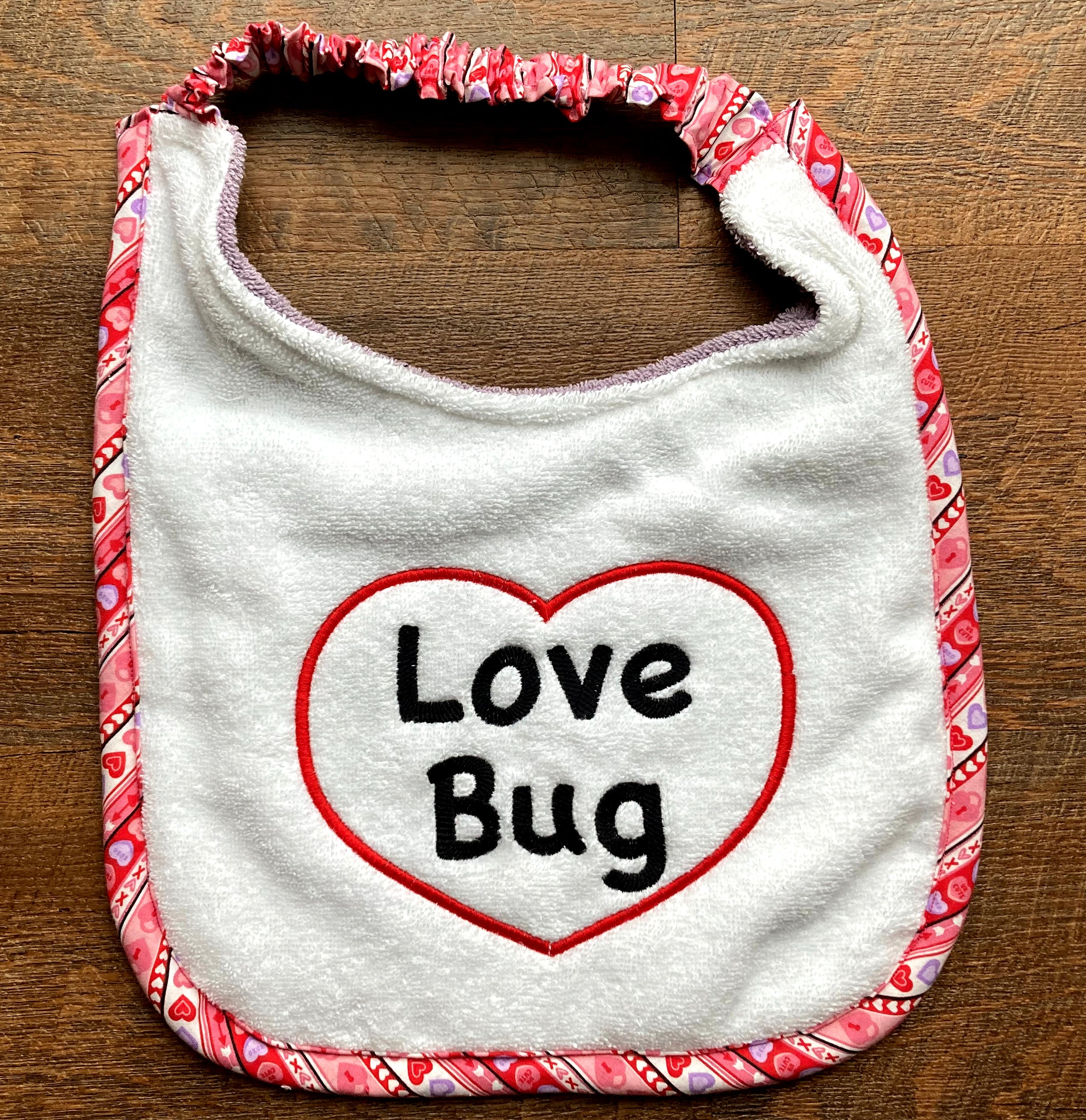 Love Bug, Drool Bib