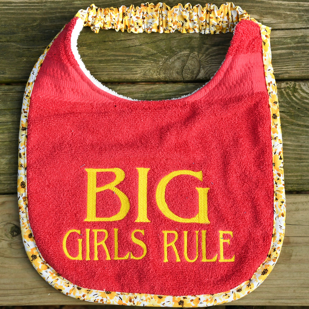 BIG girls rule, Drool Bib