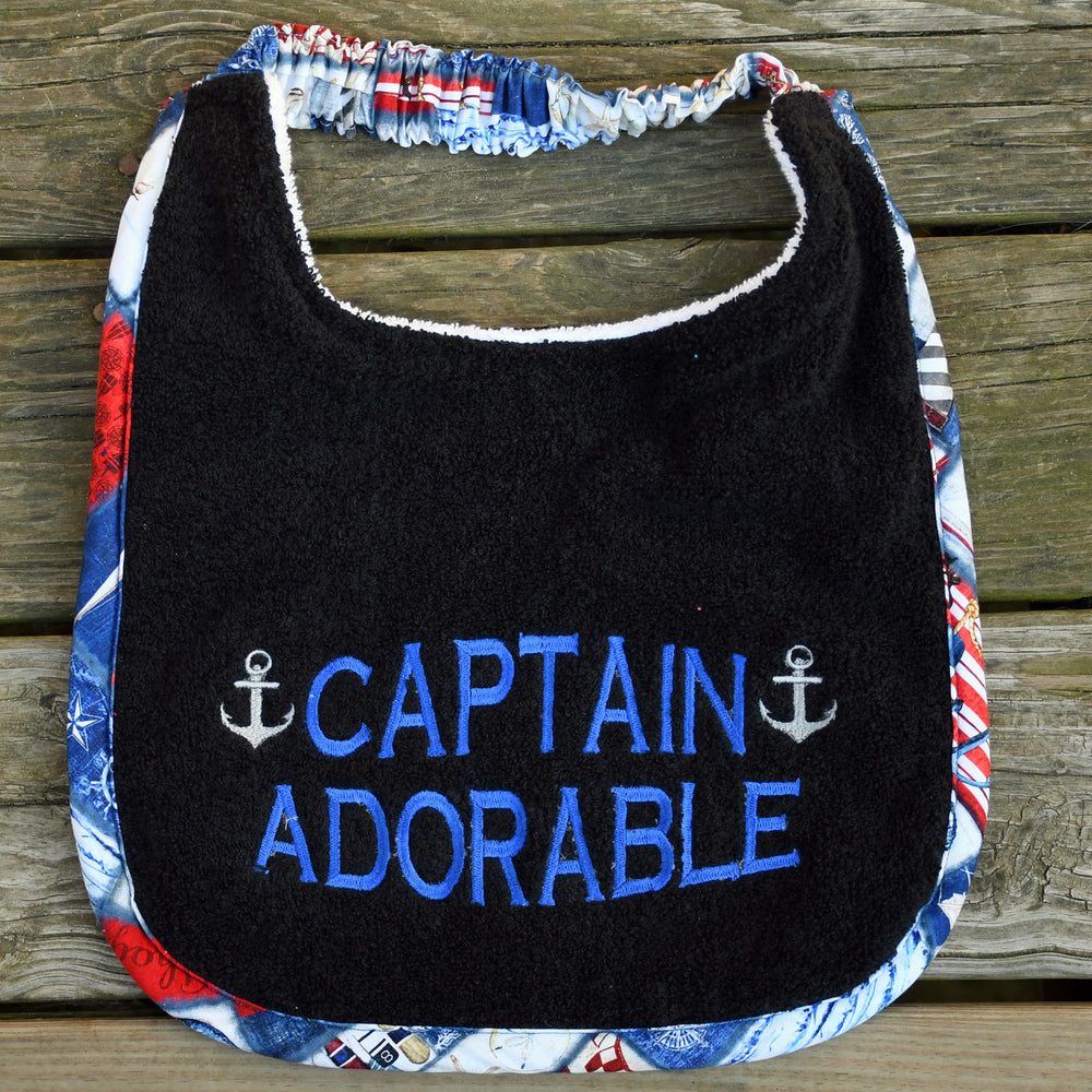 Captain Adorable, Drool Bib