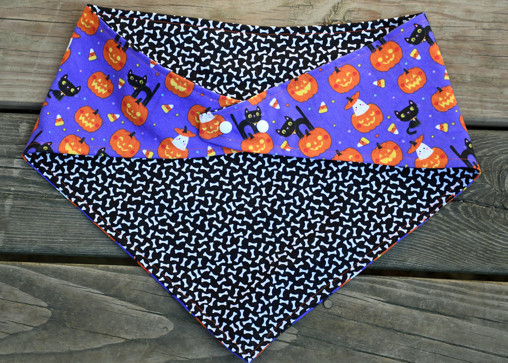 2 sided, adjustable quick snap bandana 2XL