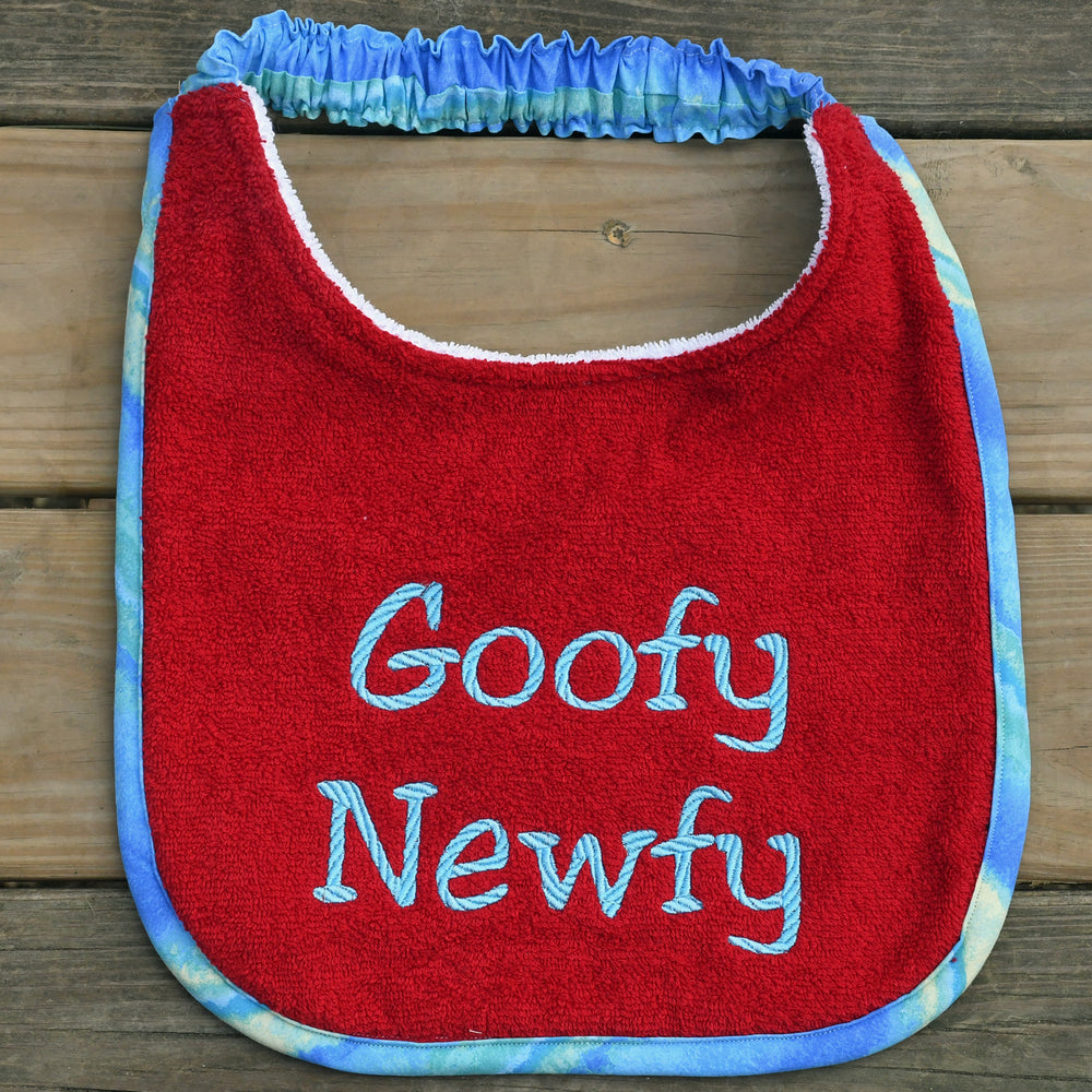 Goofy Newfy, Drool Bib