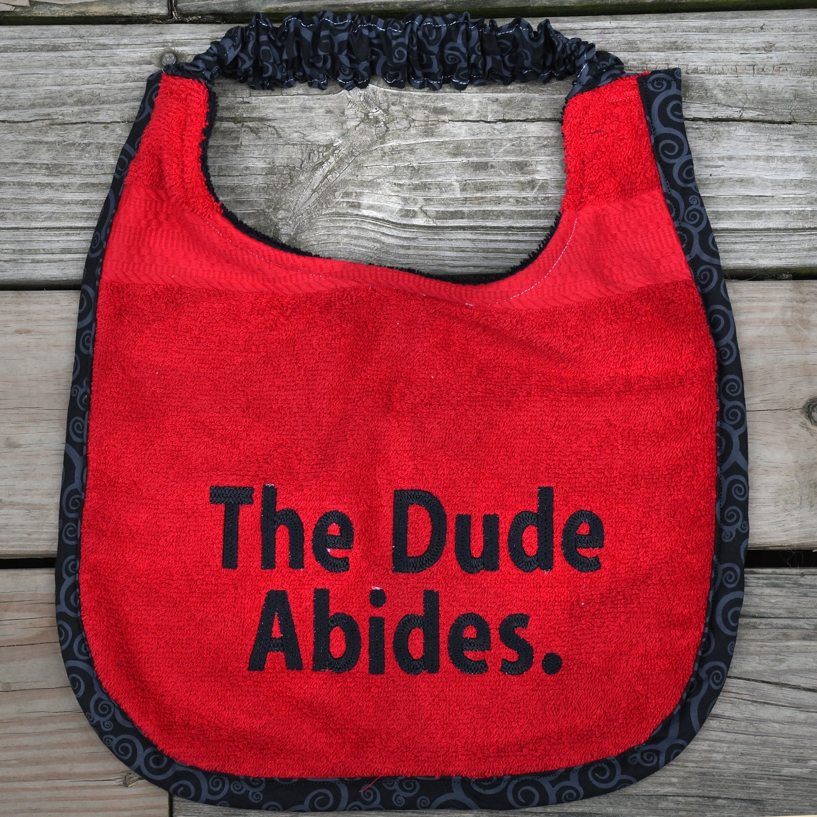 The Dude Abides, Drool Bib