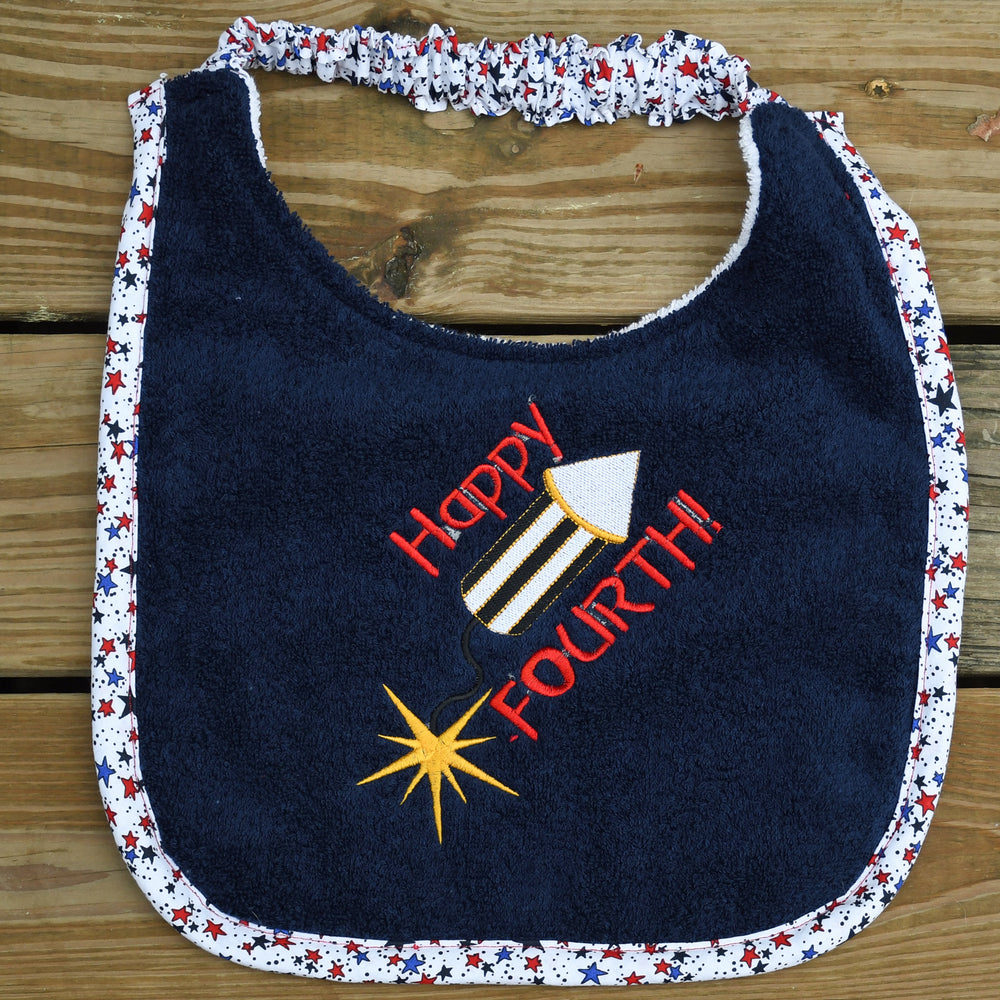 Happy Fourth!, Drool Bib