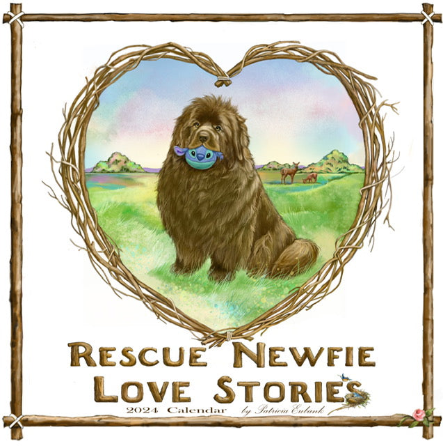 2024 Rescue Newfie Love Stories Calendar
