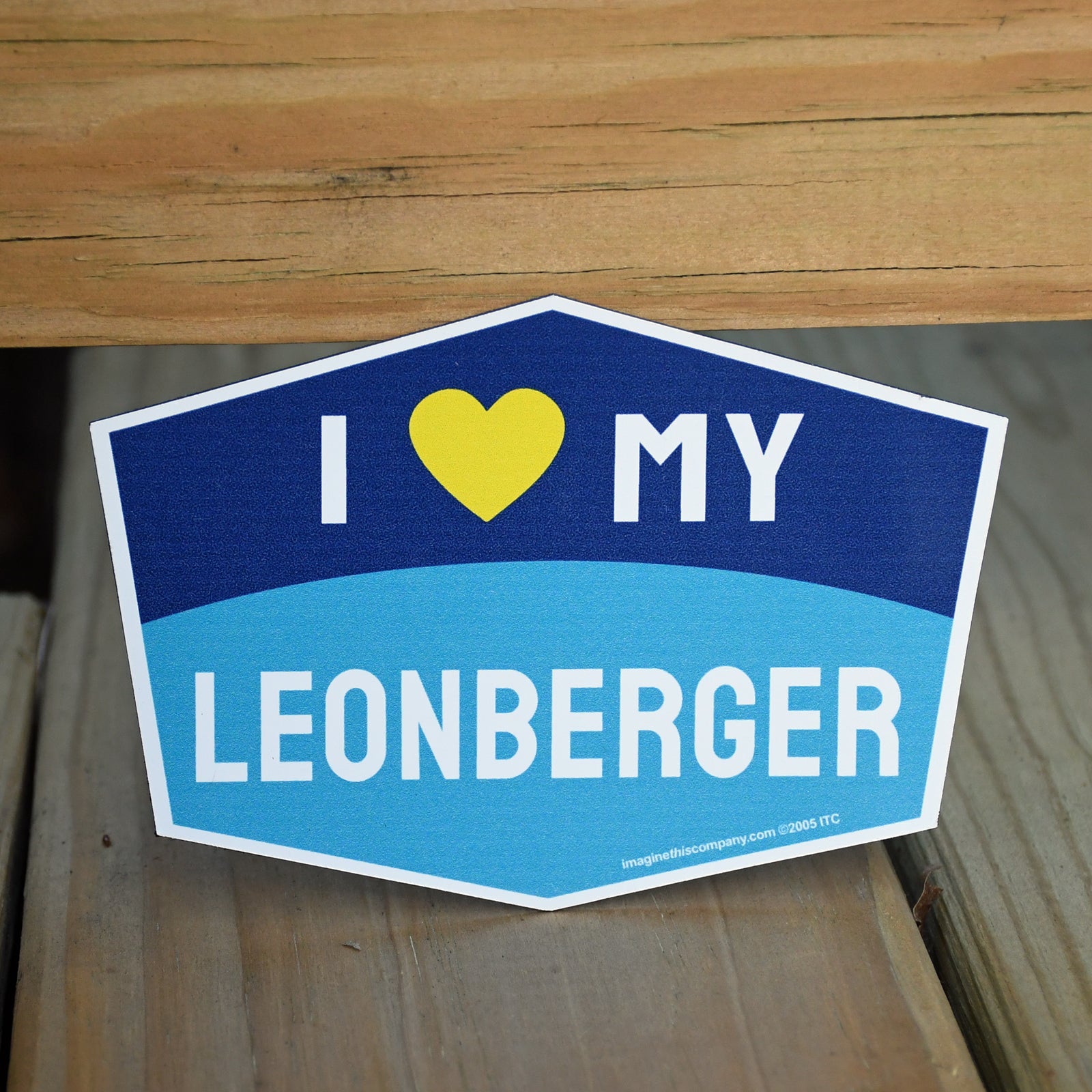 I love my Leonberger Magnet