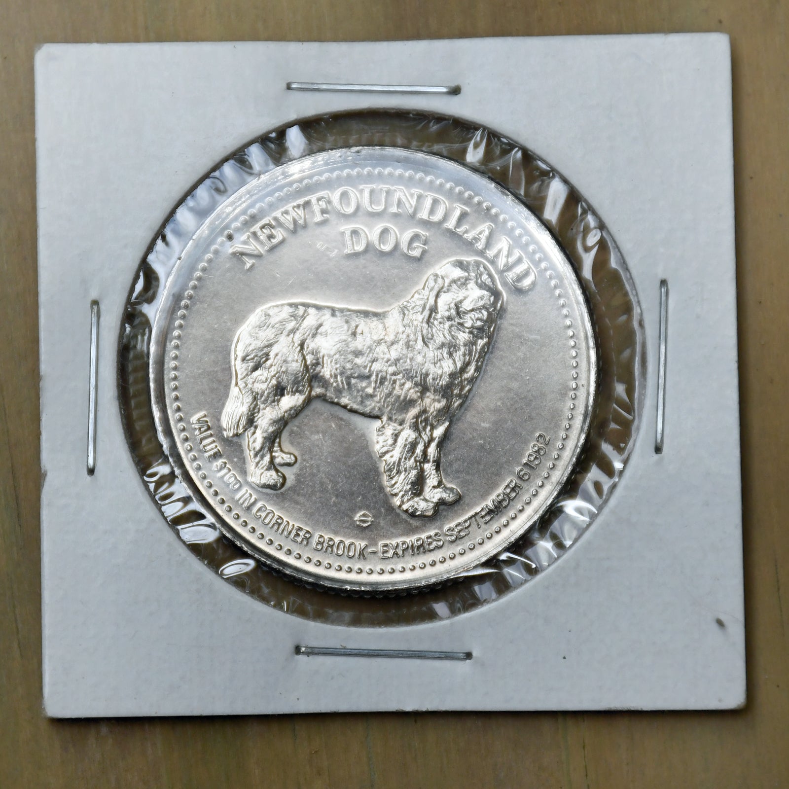 1982 Corner Brook Newfoundland Token